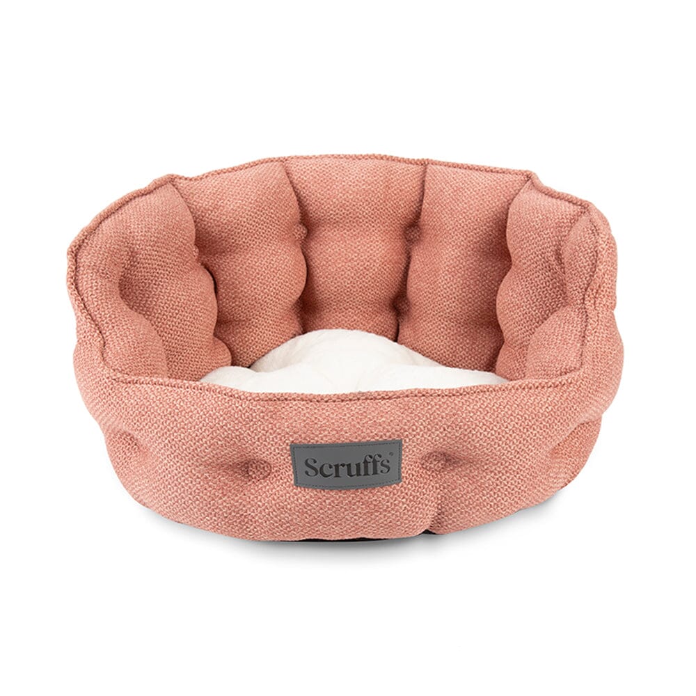 Seattle Cat Bed - Coral Pink Cat Bed Scruffs® 