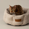 Boucle Cat Bed - Ivory Cat Bed Scruffs® 