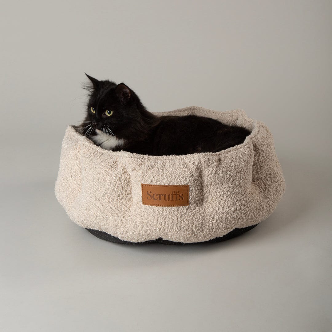 Boucle Cat Bed
