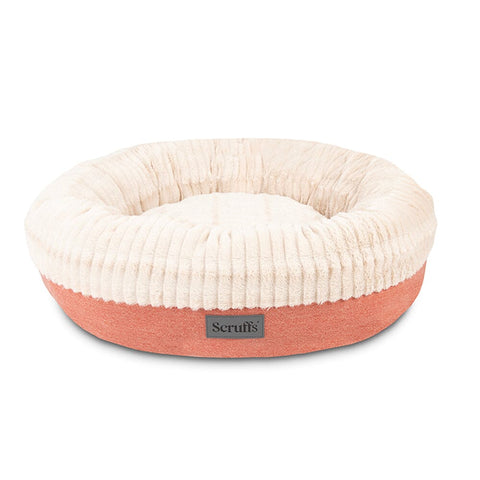 Ellen Donut Bed - Terracotta Red Dog Bed Scruffs® 