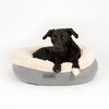 Ellen Donut Bed - Light Grey Dog Bed Scruffs® 