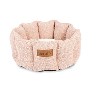 Boucle Cat Bed - Blush Pink Cat Bed Scruffs® 