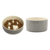 Classic 2 Piece Dog Slow Feeder & Water Bowl Set - 20cm - Grey Pet Bowls, Feeders & Waterers Scruffs® 