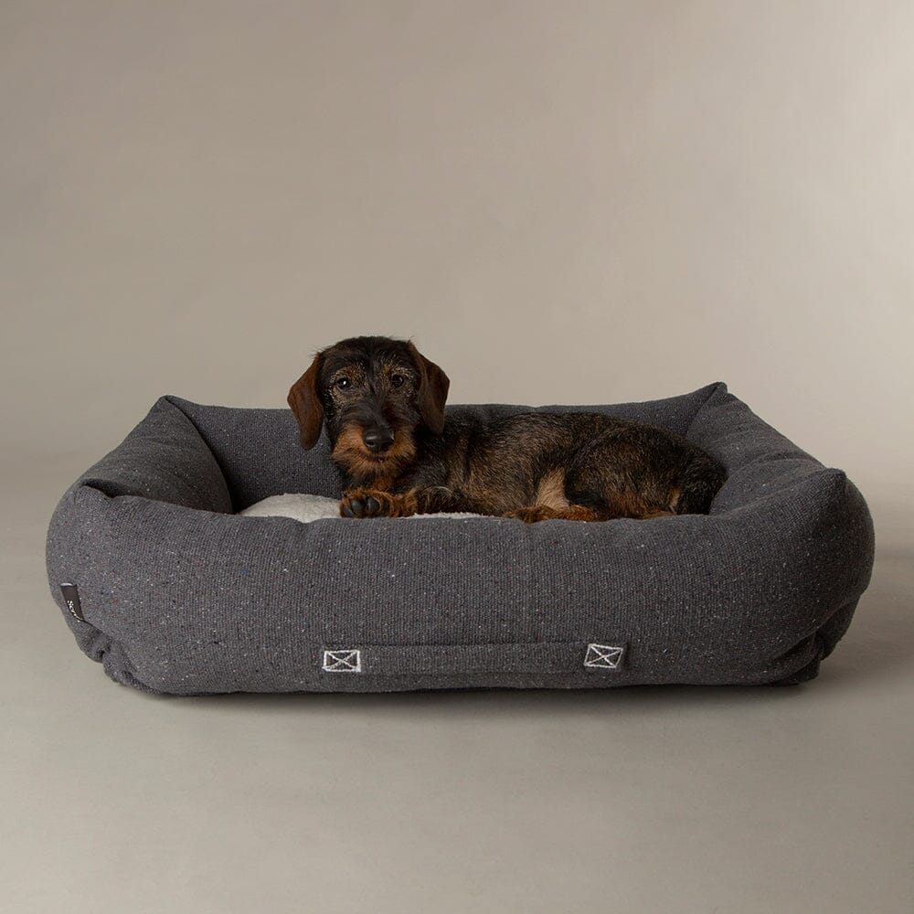 Eden 100% Recycled Box Bed Charcoal Grey