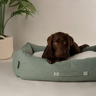 Eden 100% Recycled Box Bed - Sage Green Dog Beds Scruffs® 