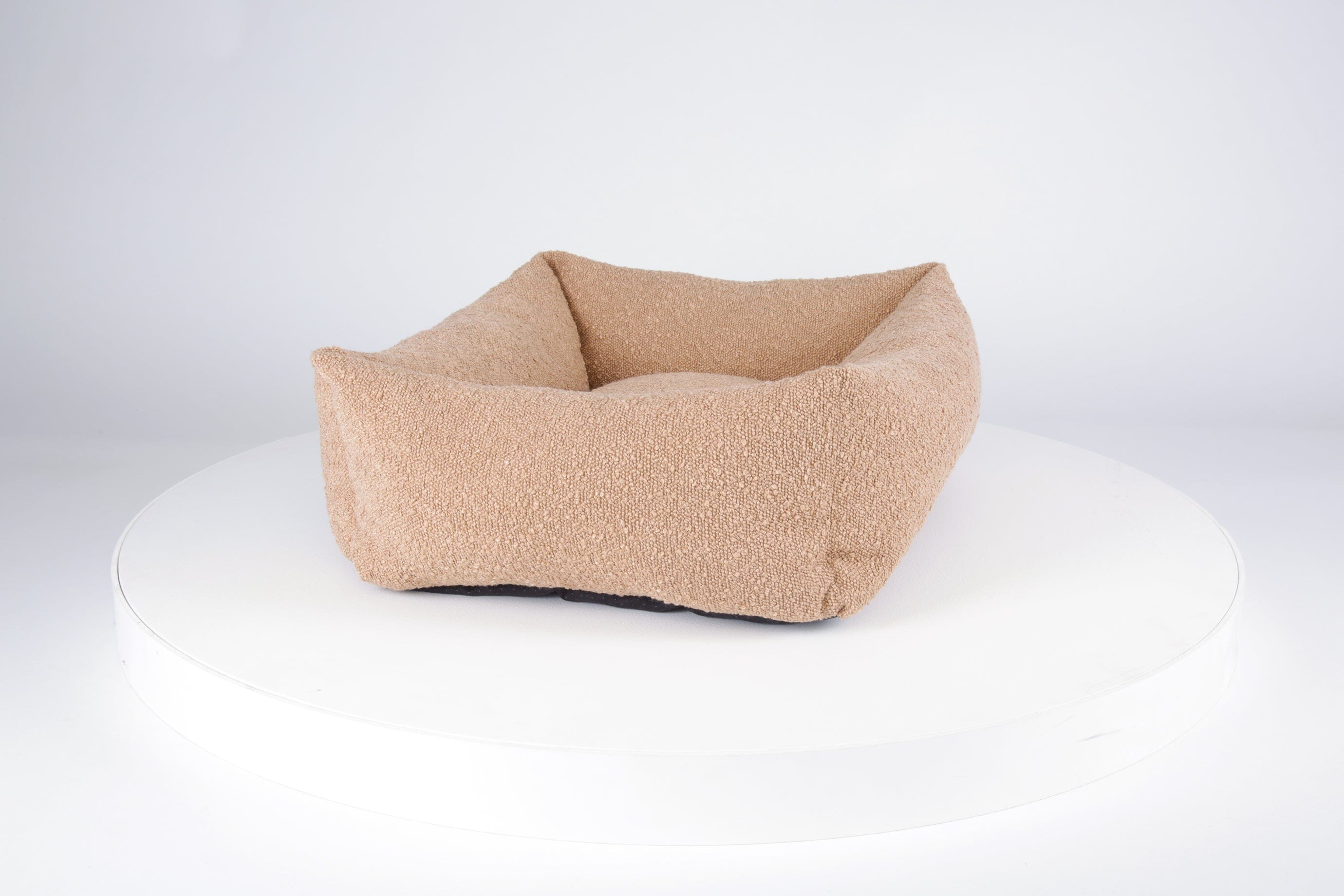 Boucle Box Bed - Desert Brown Dog Bed Scruffs® 