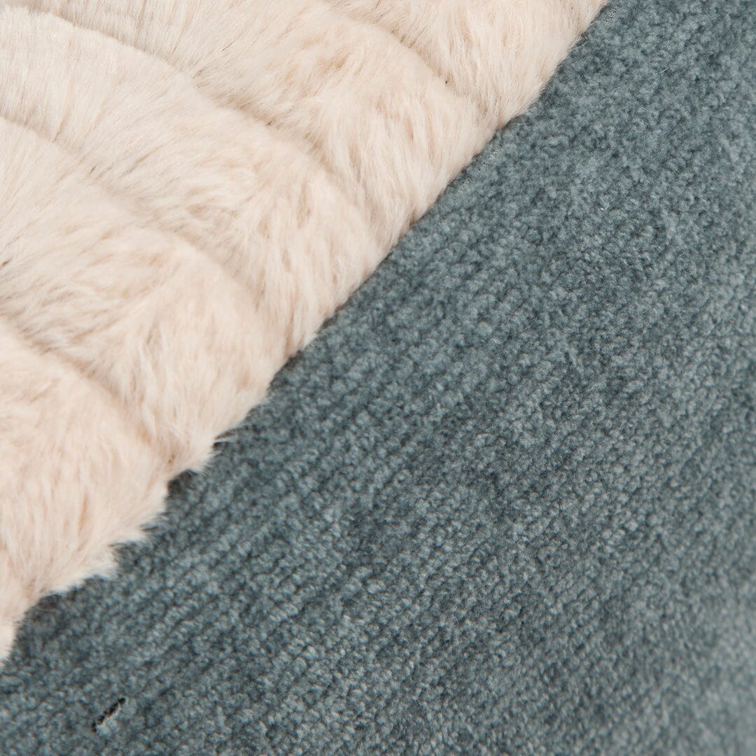 Alina Round Pet Bed - Blue Dog Bed Scruffs® 