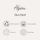 Alpine Box Bed - Taupe Dog Beds Scruffs® 