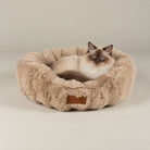 Alpine Round Cat Bed - Champagne Cat Bed Scruffs® 