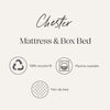 Chester Mattress - Chocolate Brown Dog Bed Scruffs® 