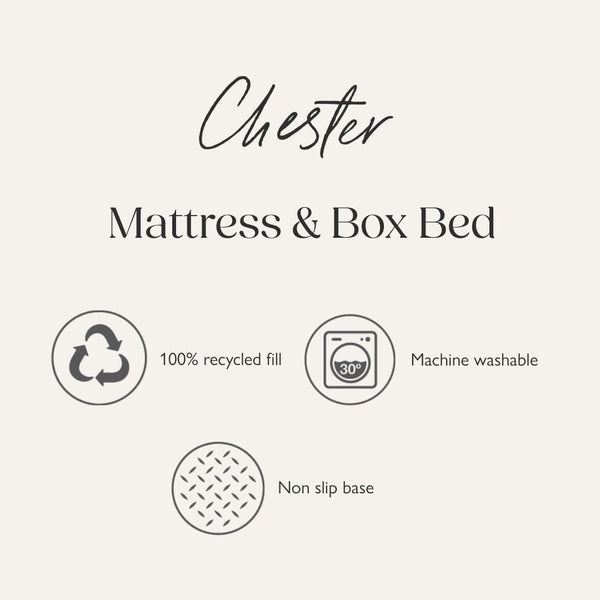 Chester Mattress - Chocolate Brown Dog Bed Scruffs® 