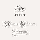 Cosy Pet Blanket - Grey Dog Blanket Scruffs® 