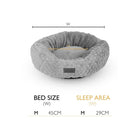 Starlight 'My First' Round Kitten & Puppy Bed - Pink Dog Bed Scruffs® 