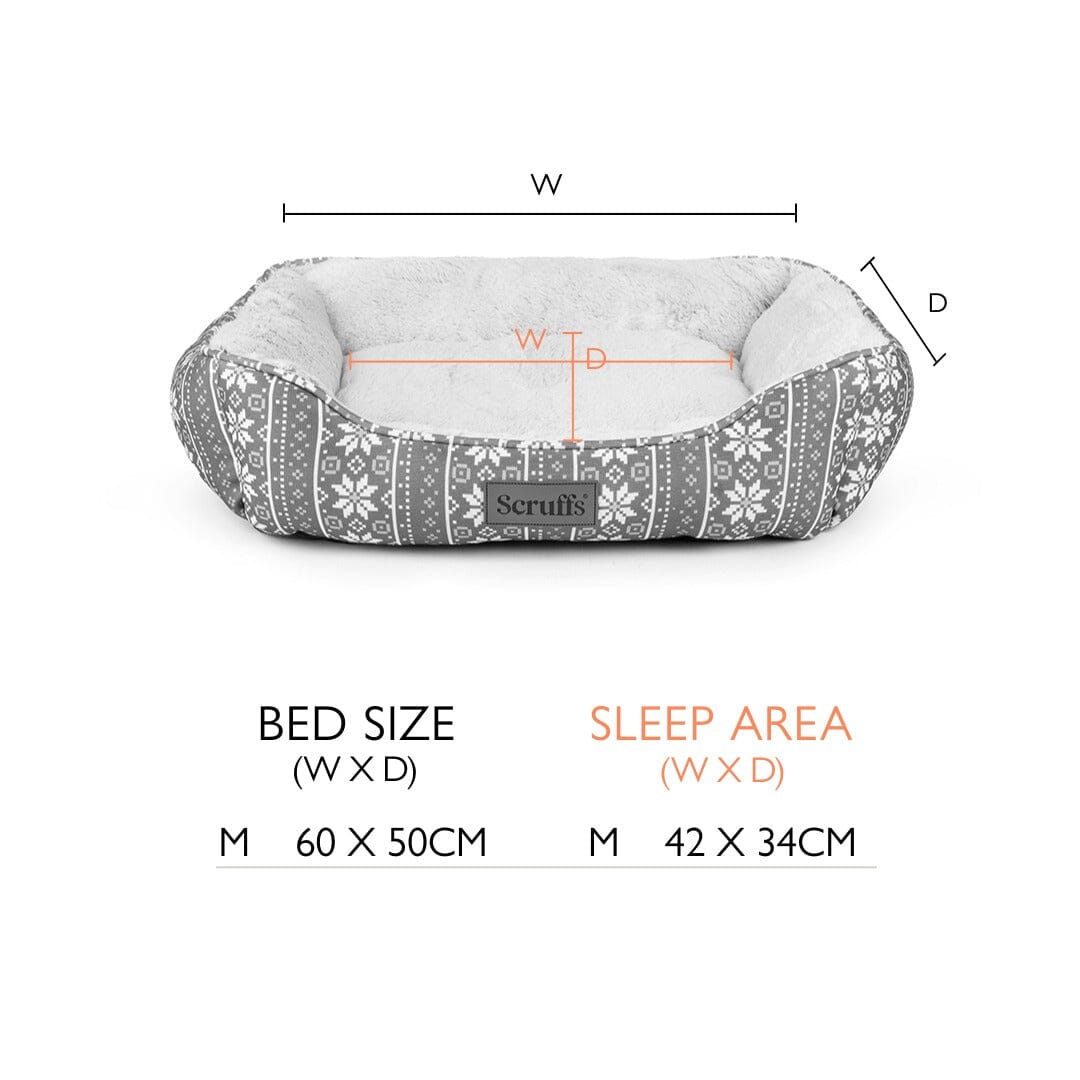 Santa Paws Box Bed - Green Dog Beds Scruffs® 
