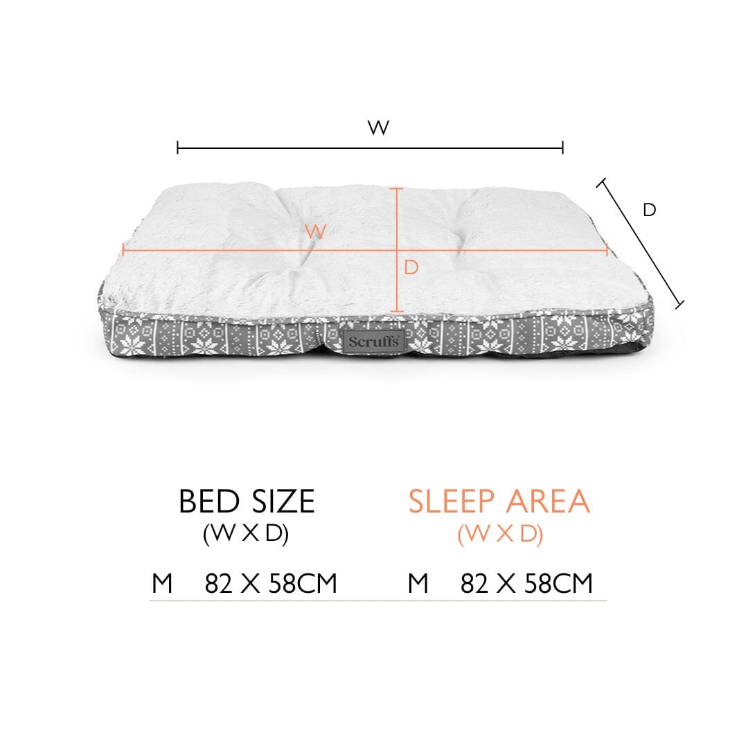 Santa Paws Mattress - Green Dog Beds Scruffs® 