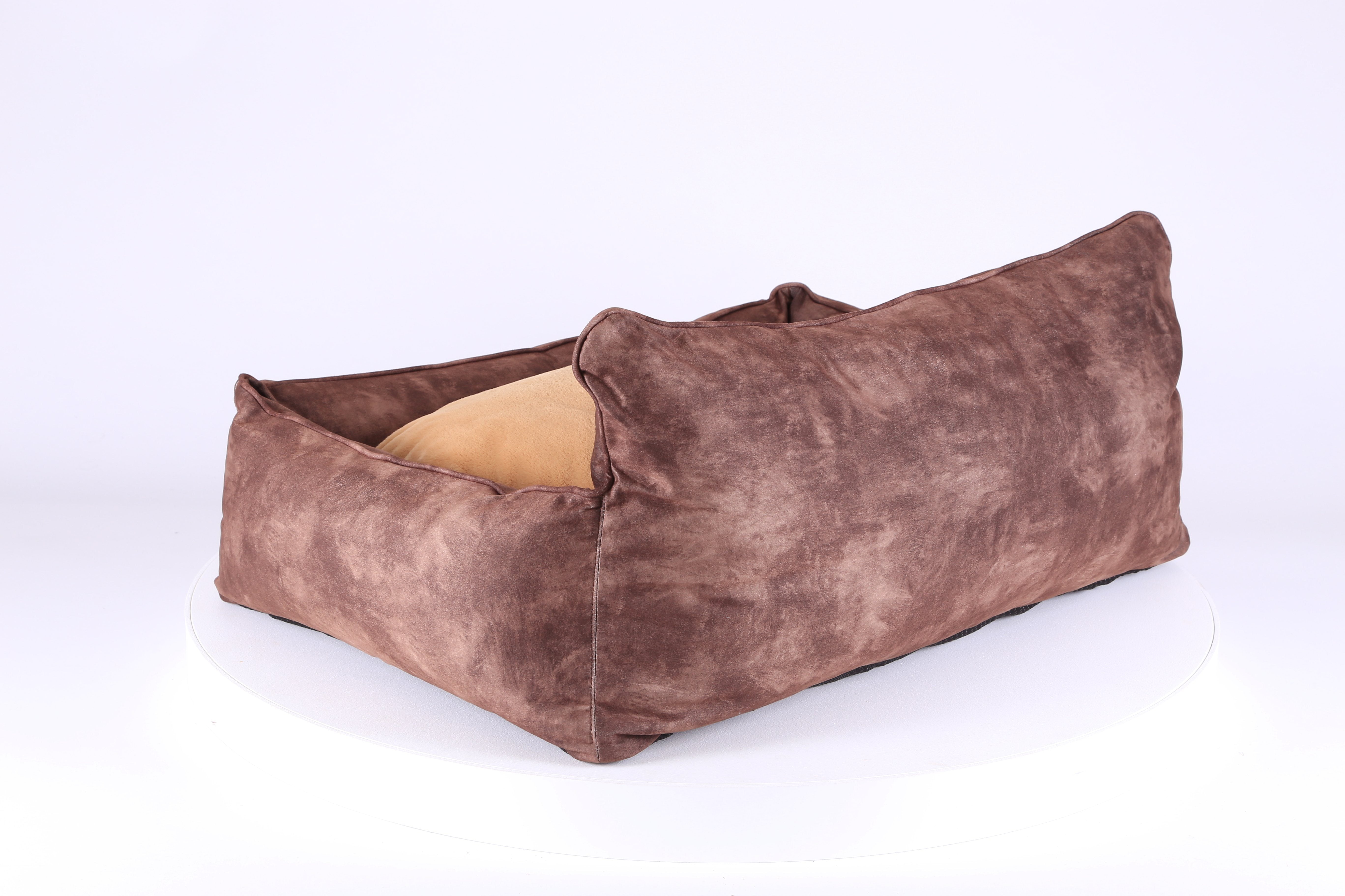 Kensington Box Bed - Chocolate Dog Bed Scruffs® 