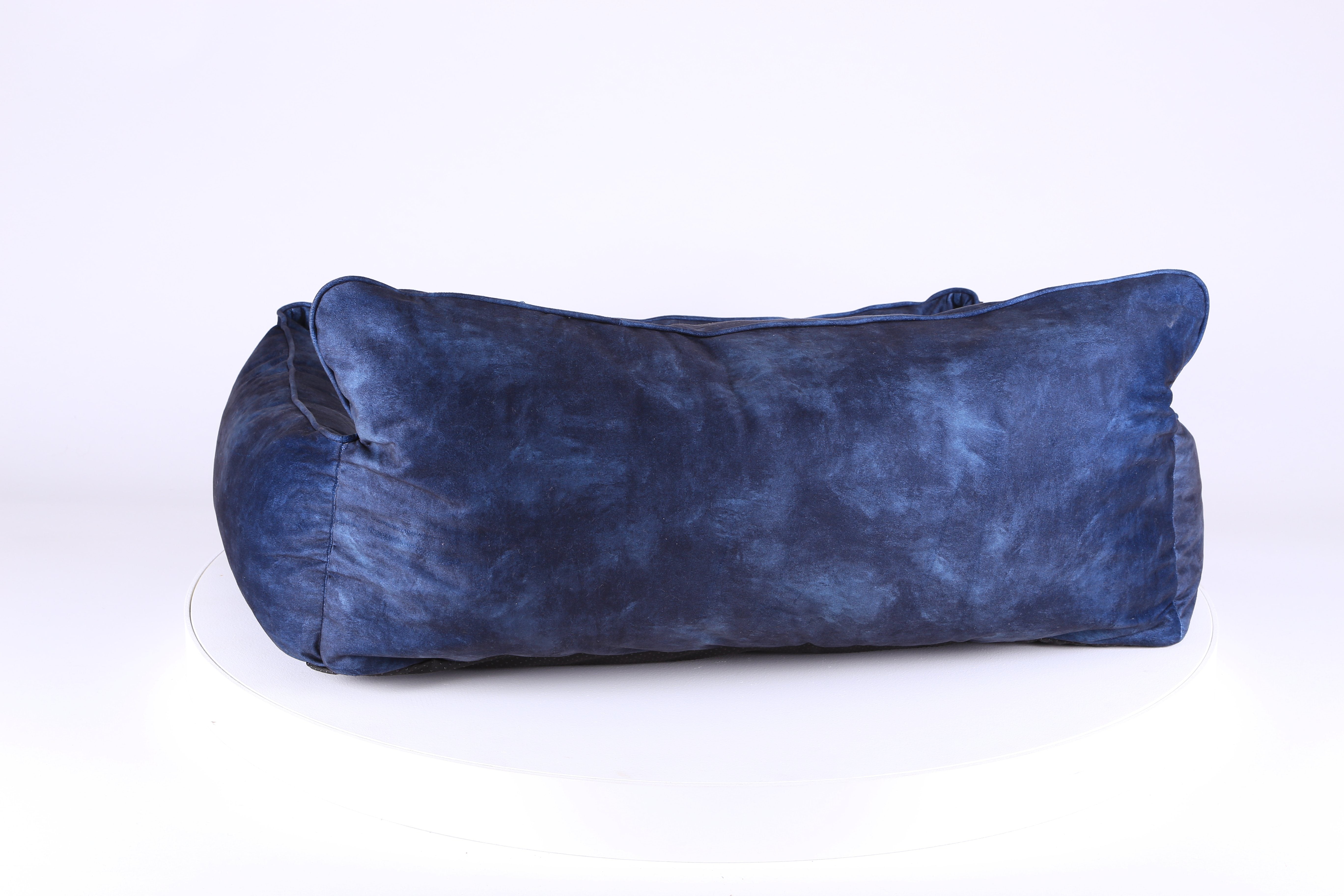 Kensington Box Bed - Navy Dog Bed Scruffs® 