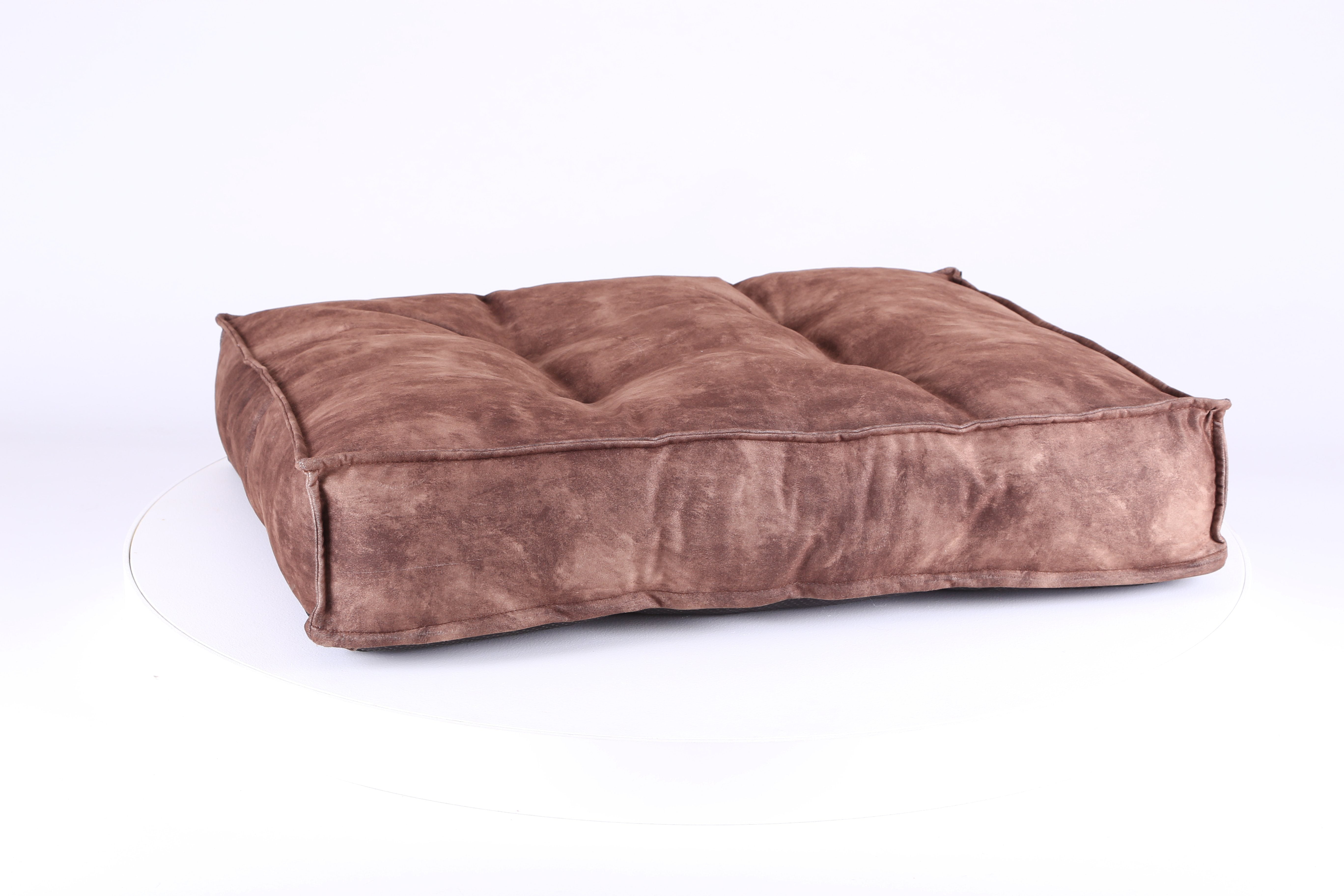 Kensington Mattress - Chocolate Dog Bed Scruffs® 