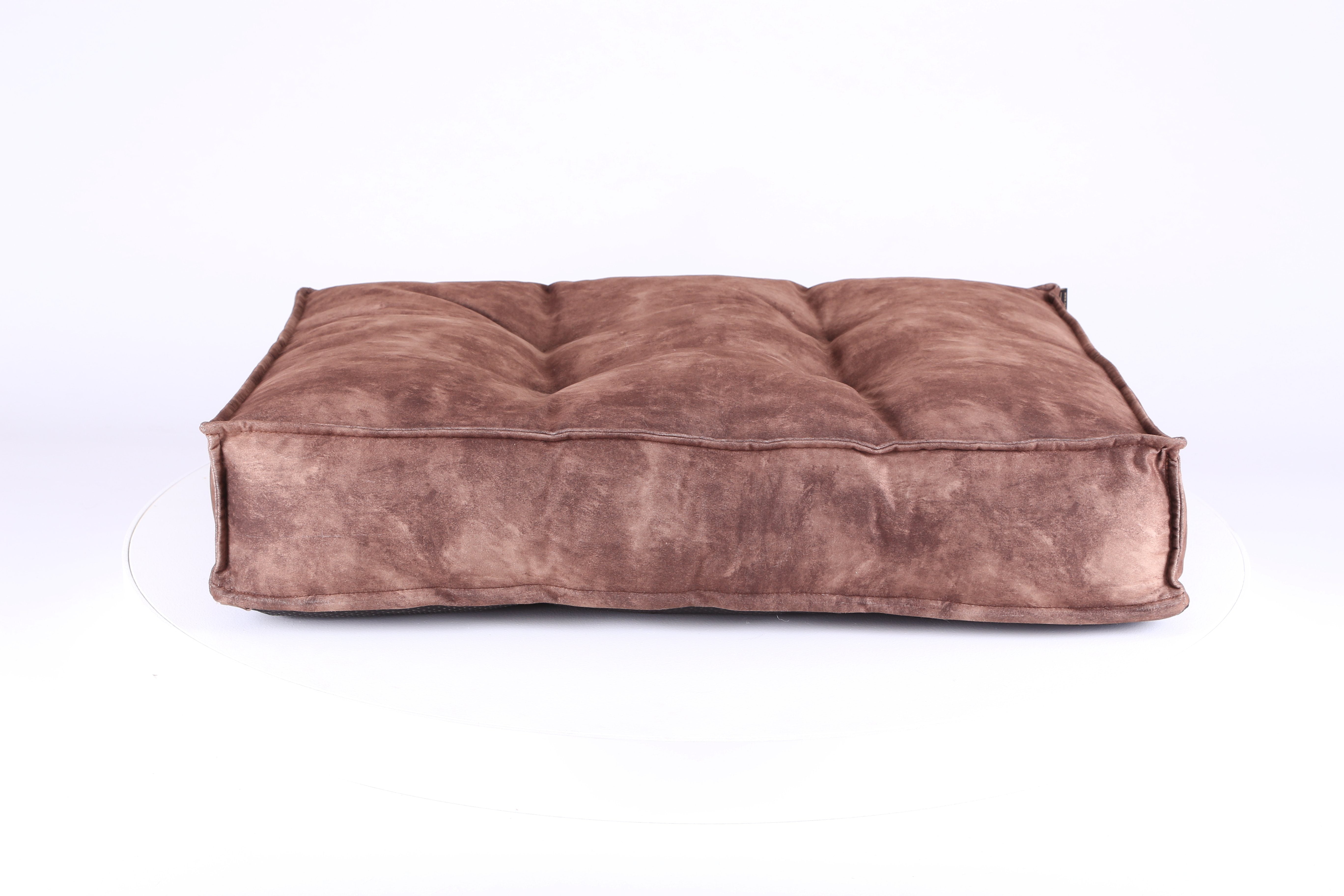 Kensington Mattress - Chocolate Dog Bed Scruffs® 