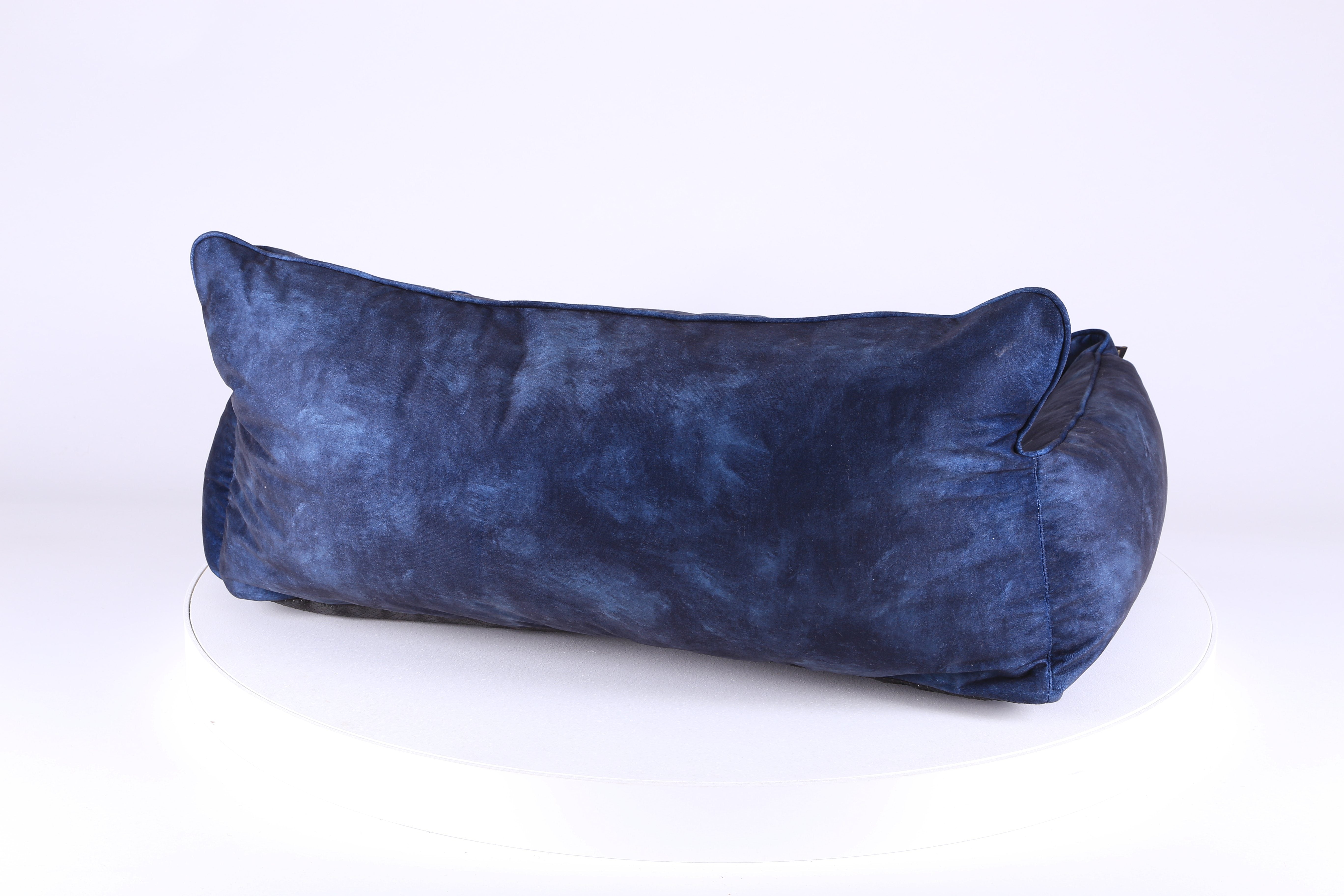 Kensington Box Bed - Navy Dog Bed Scruffs® 