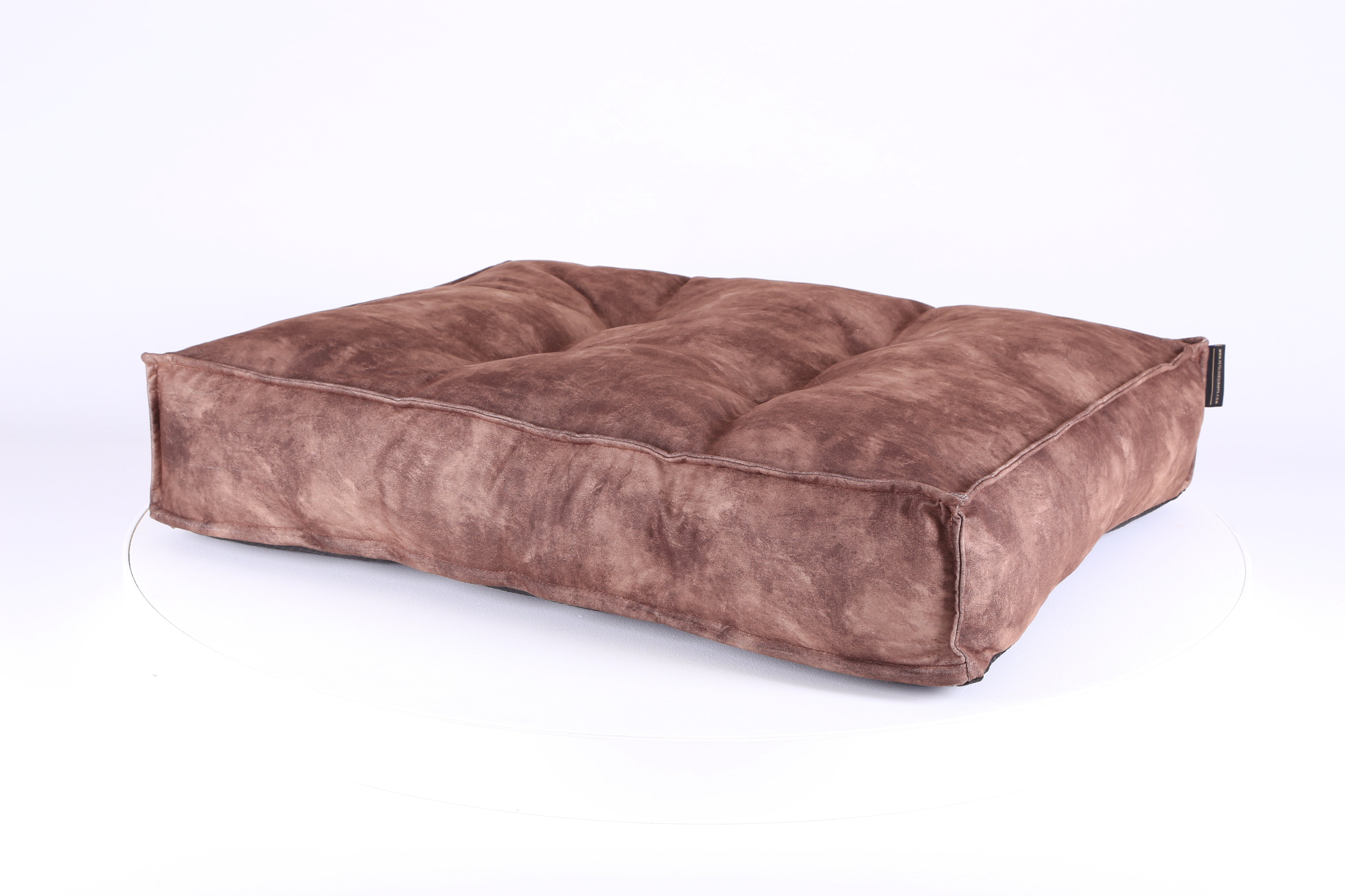 Kensington Mattress - Chocolate Dog Bed Scruffs® 