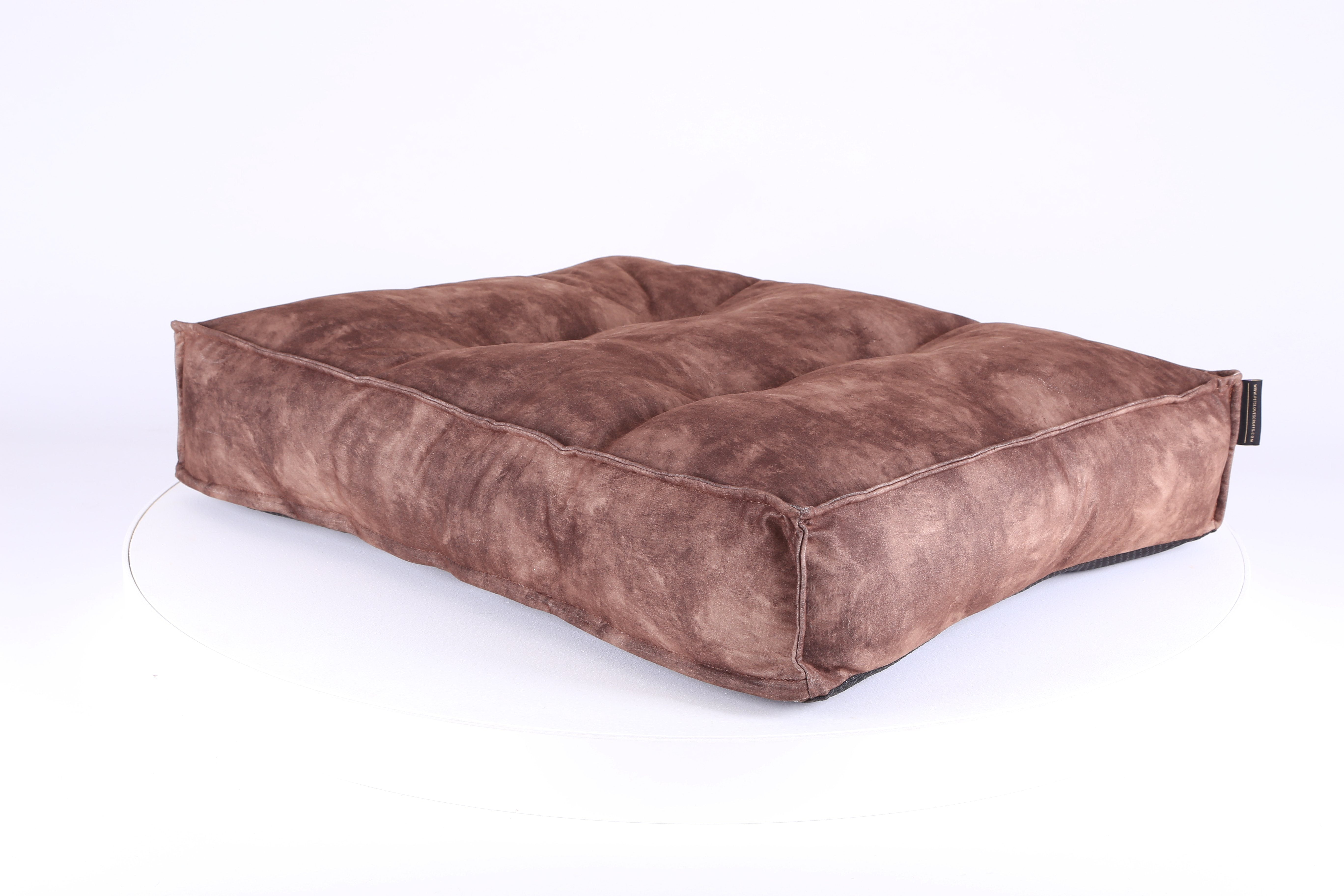 Kensington Mattress - Chocolate Dog Bed Scruffs® 