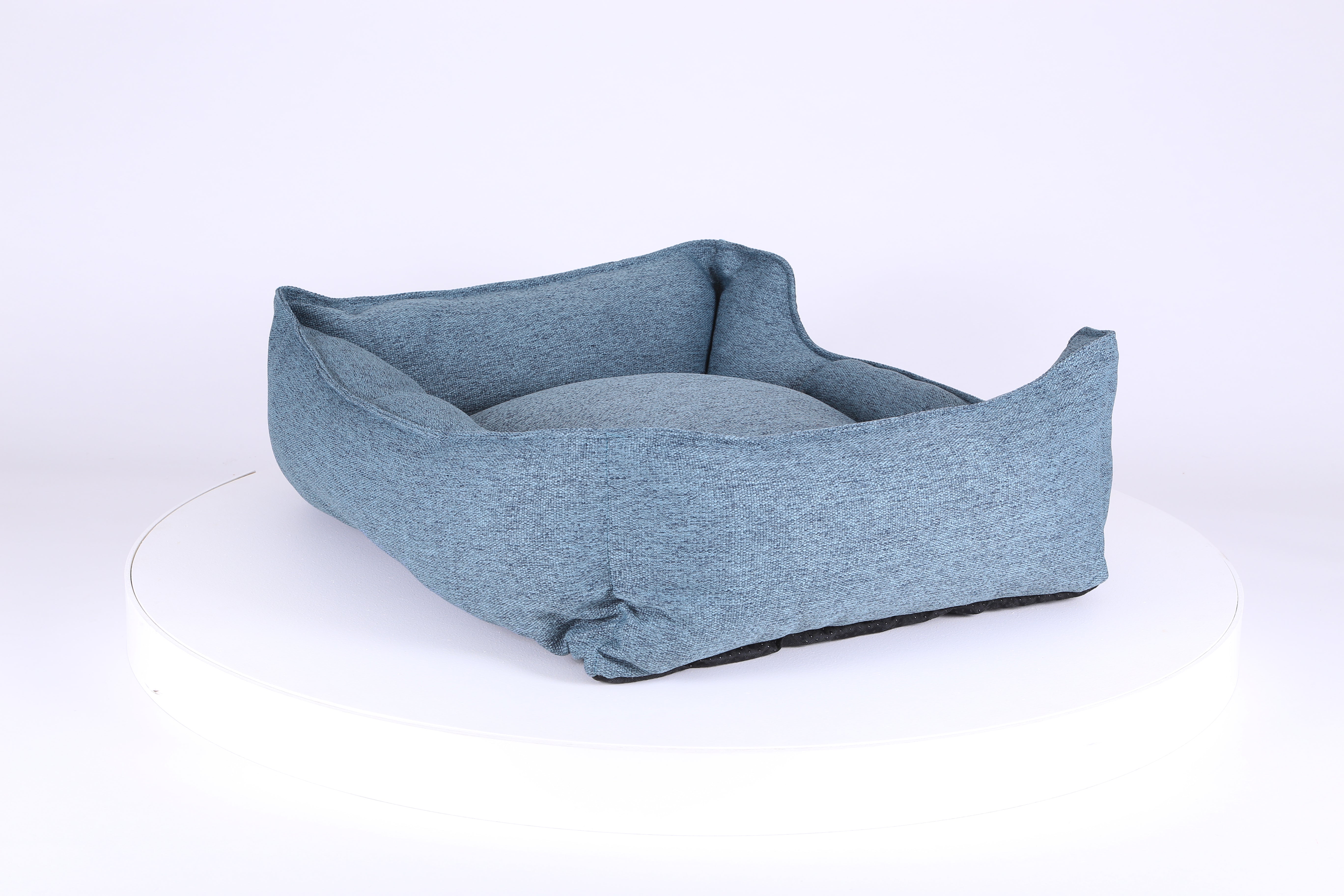 Manhattan Box Bed - Denim Blue Dog Bed Scruffs® 