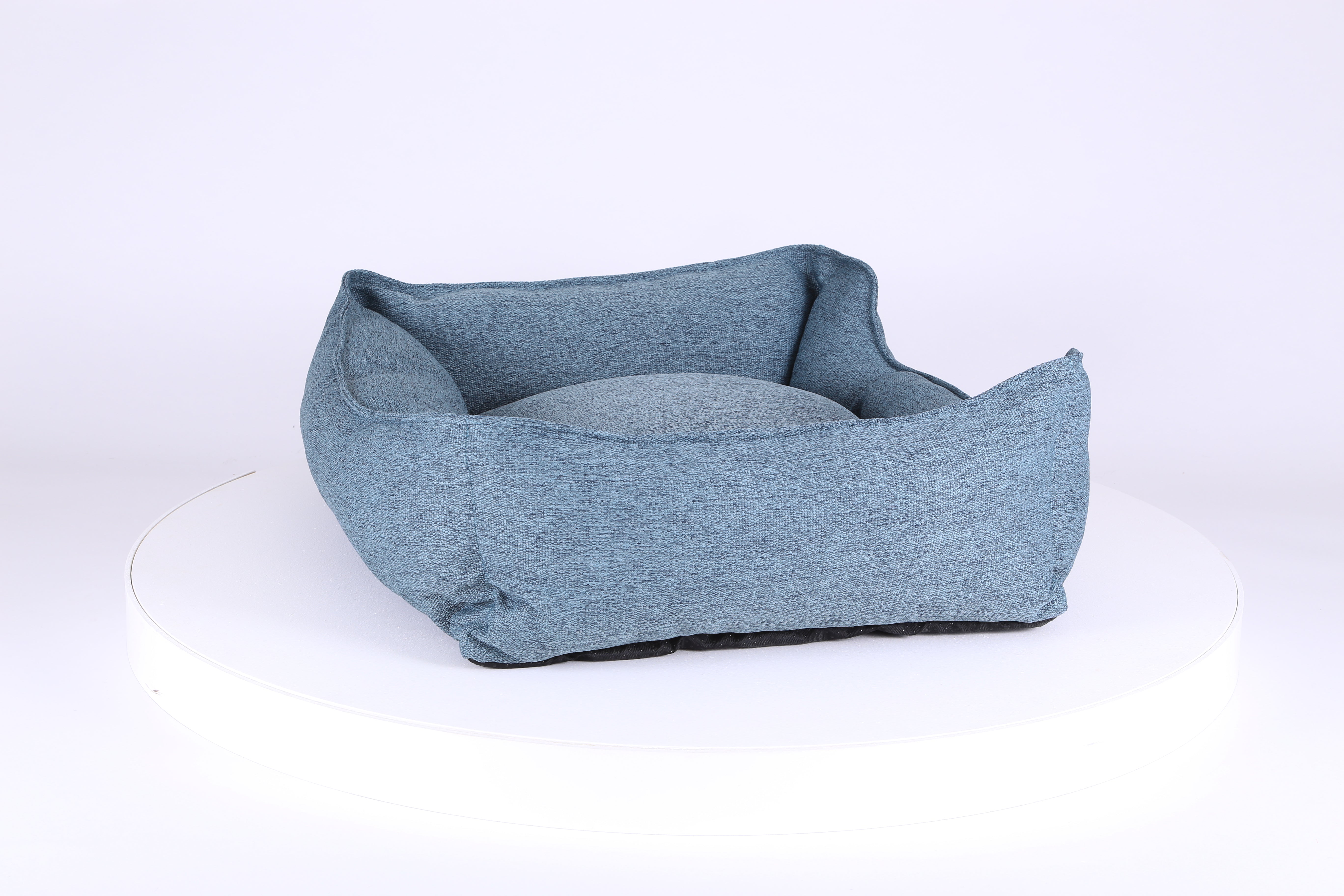 Manhattan Box Bed - Denim Blue Dog Bed Scruffs® 
