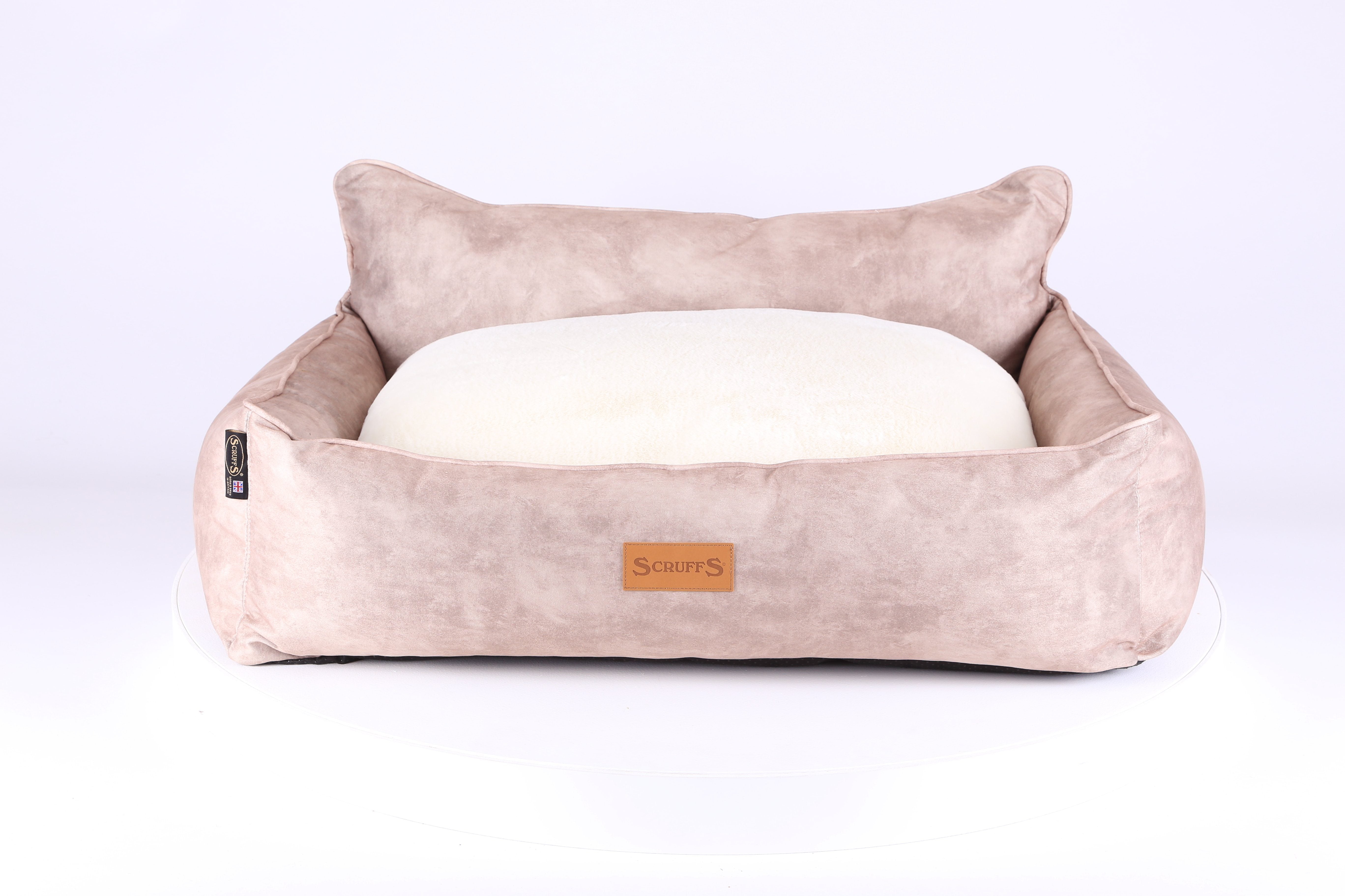 Kensington Box Bed - Cream Dog Bed Scruffs® 
