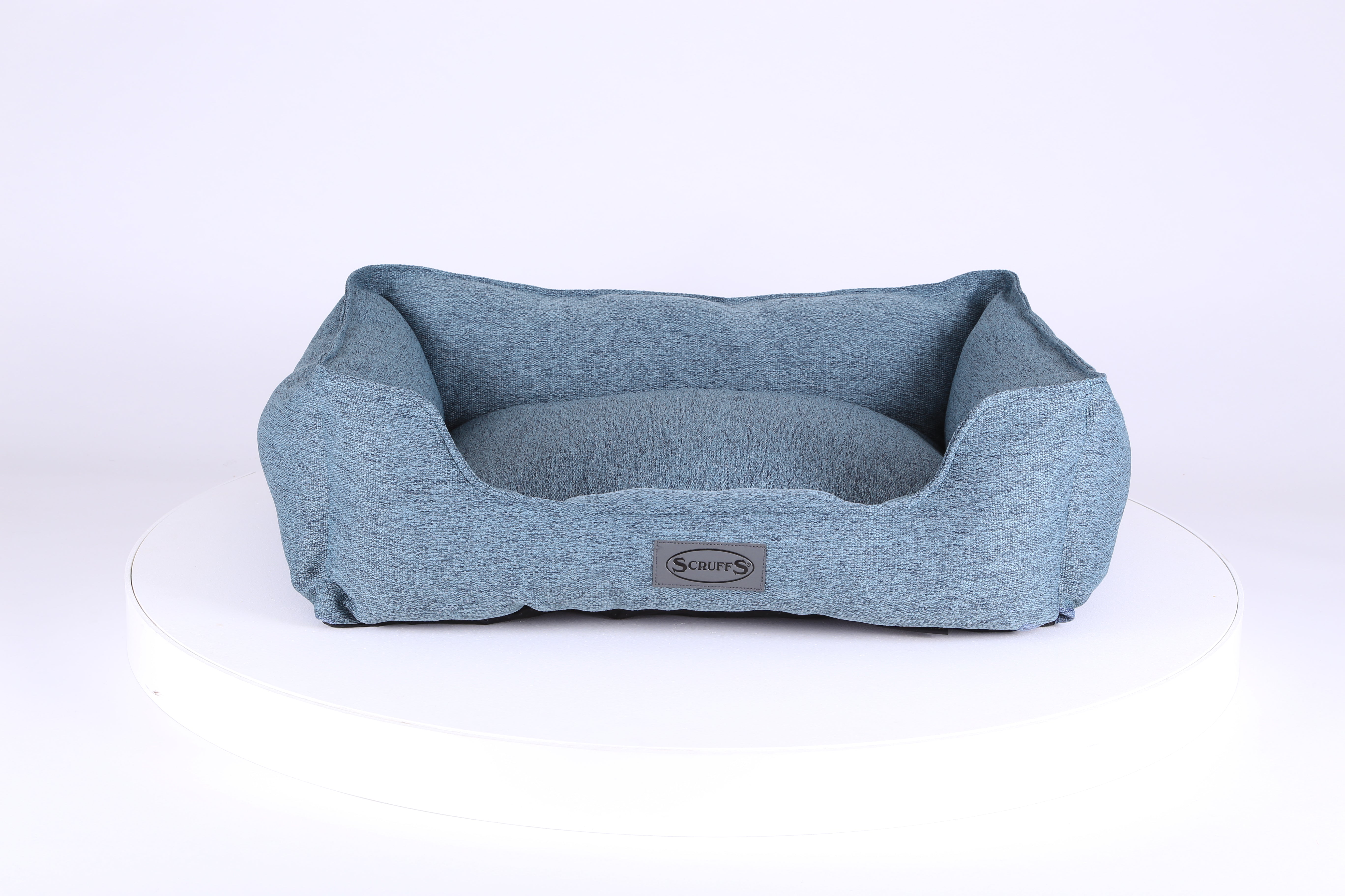 Manhattan Box Bed - Denim Blue Dog Bed Scruffs® 