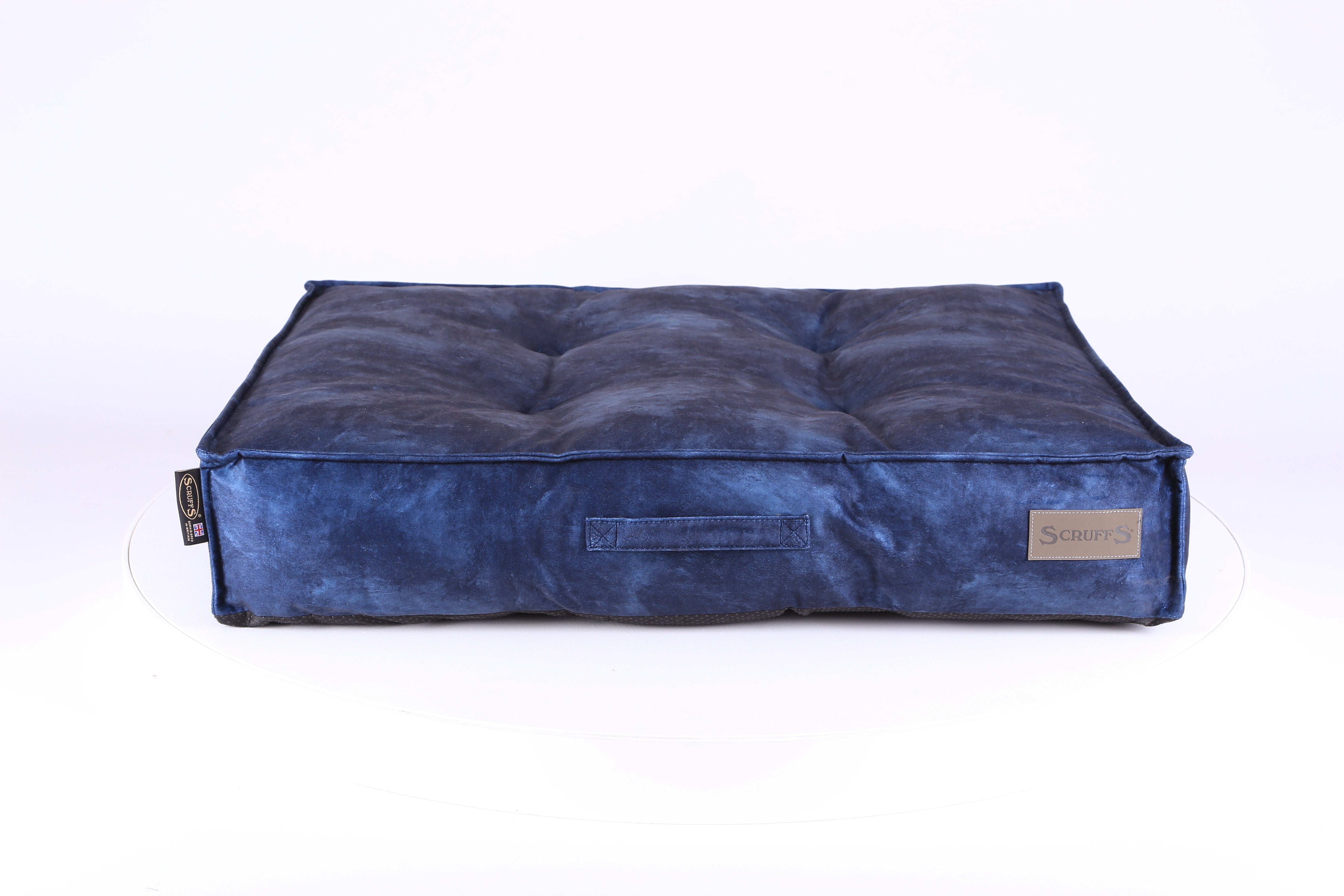 Kensington Mattress - Navy Dog Bed Scruffs® 