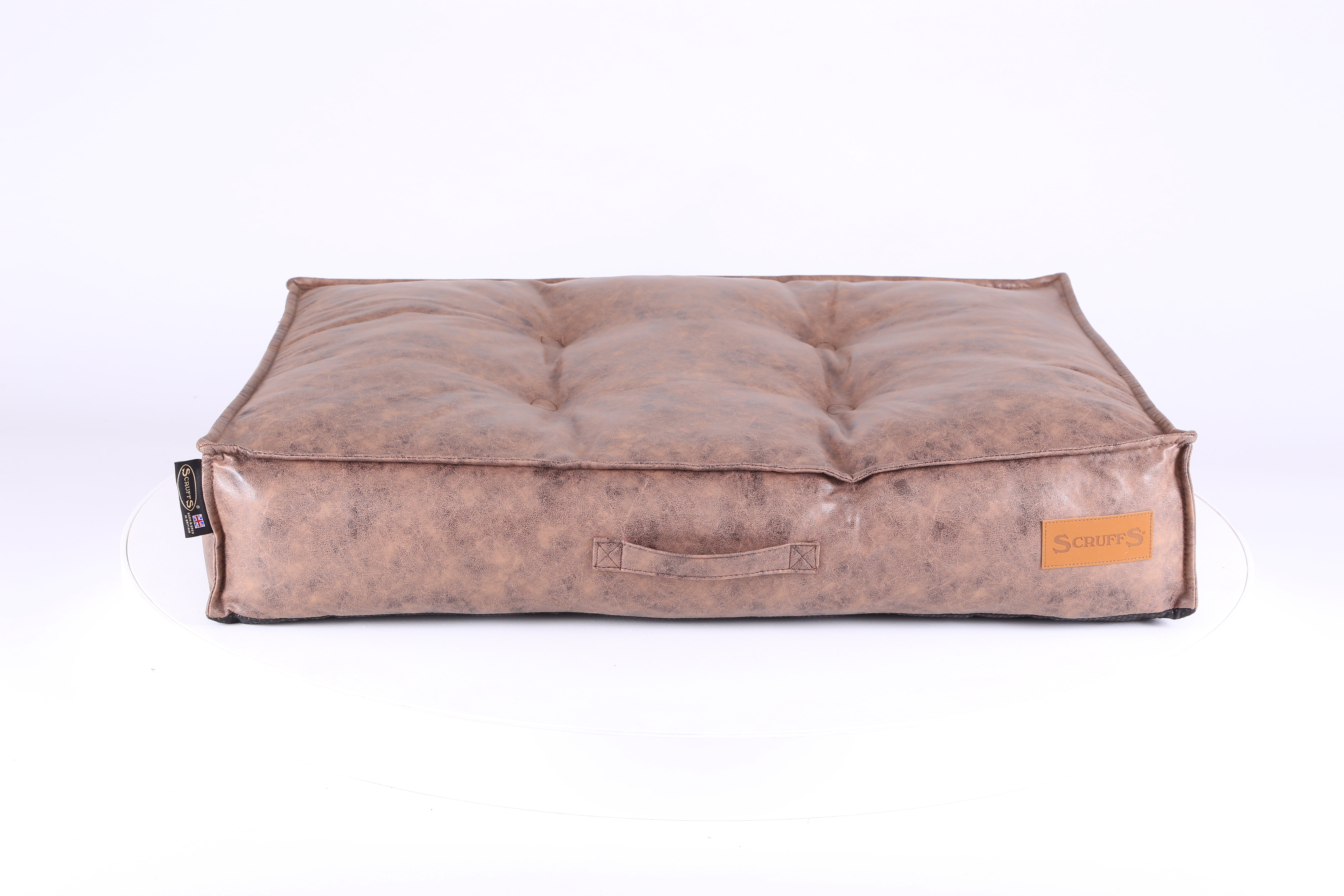 Knightsbridge Mattress - Chocolate Dog Bed Scruffs® 