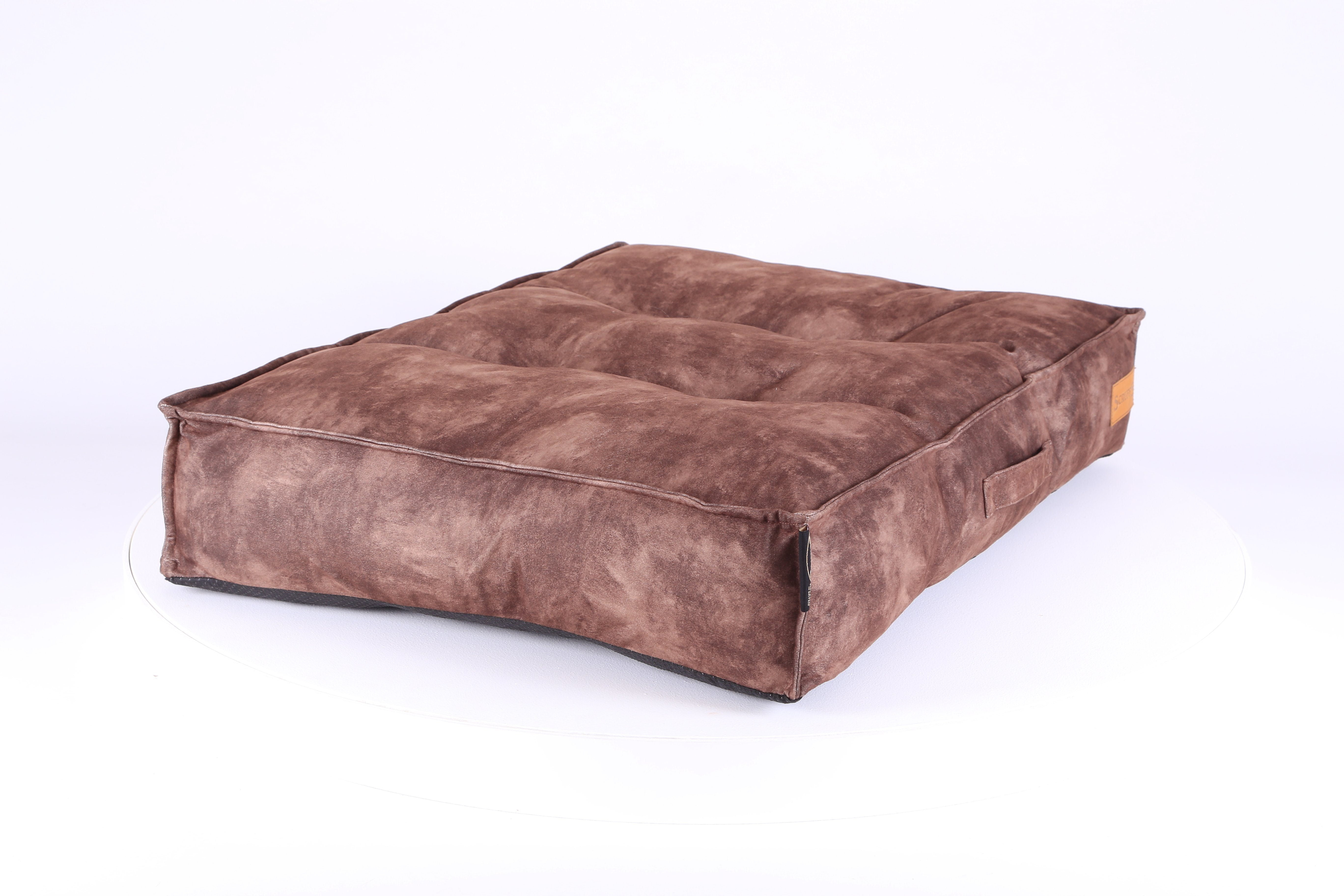 Kensington Mattress - Chocolate Dog Bed Scruffs® 