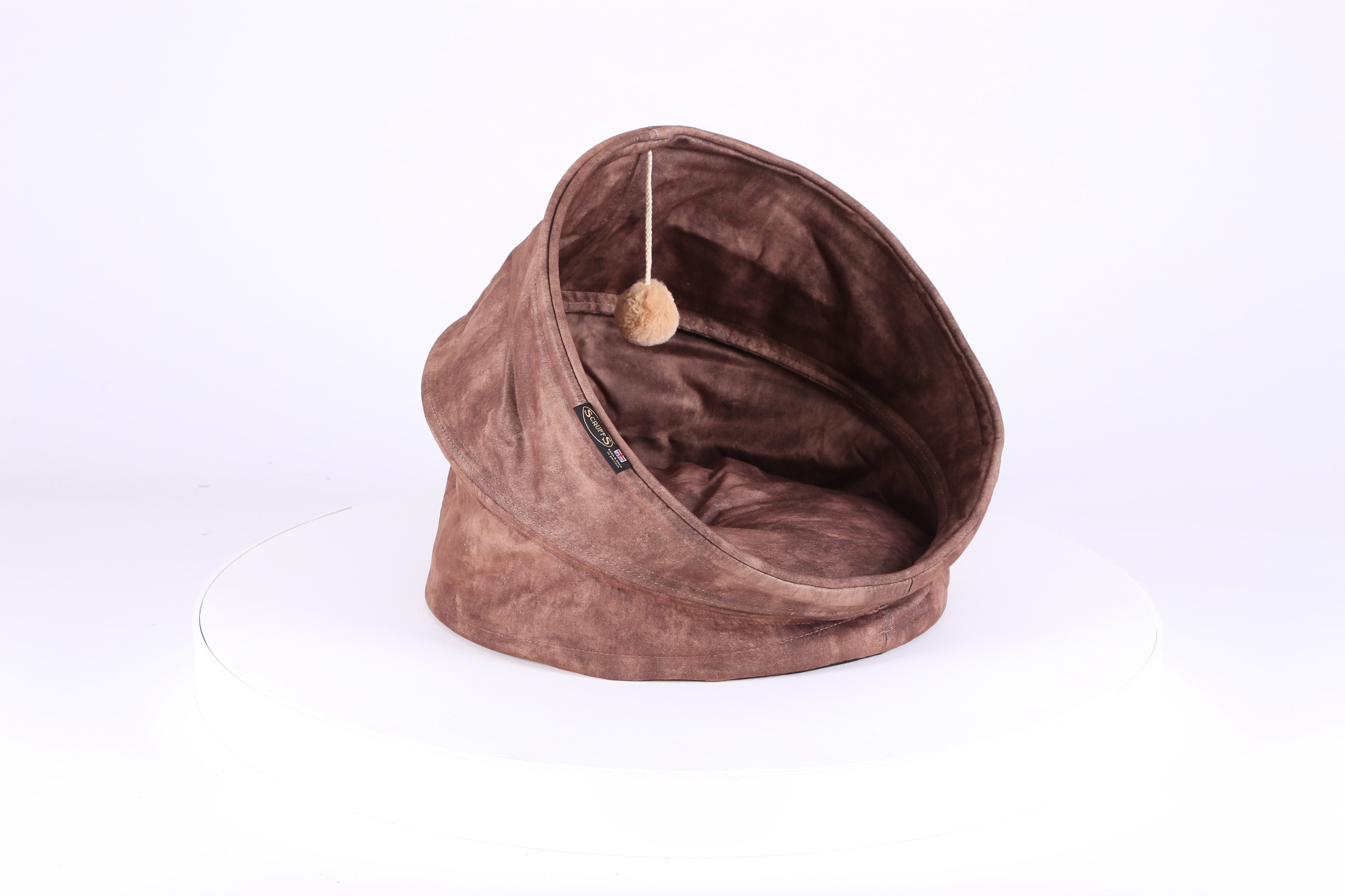 Kensington Cat Bed - Chocolate Cat Bed Scruffs® 