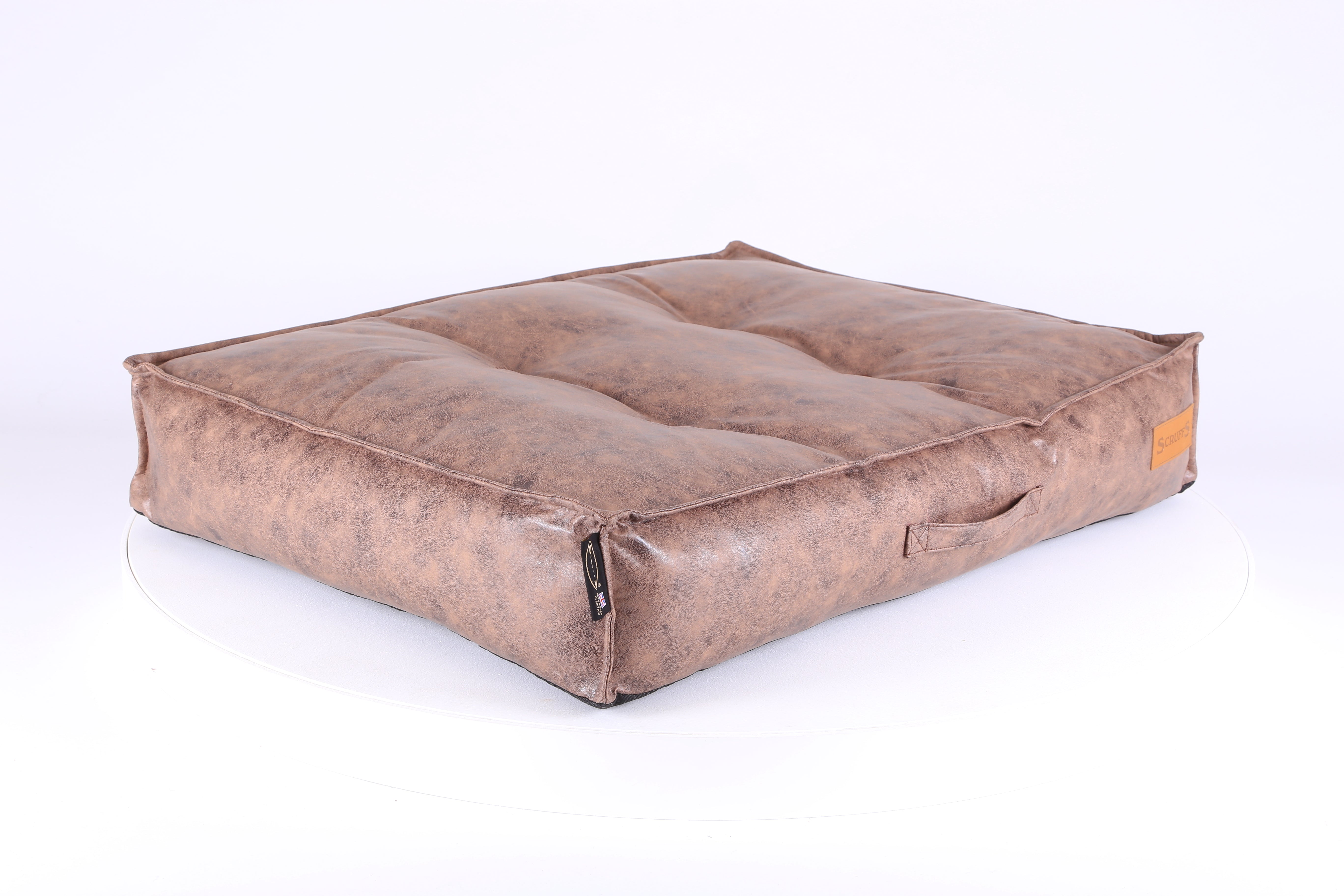 Knightsbridge Mattress - Chocolate Dog Bed Scruffs® 