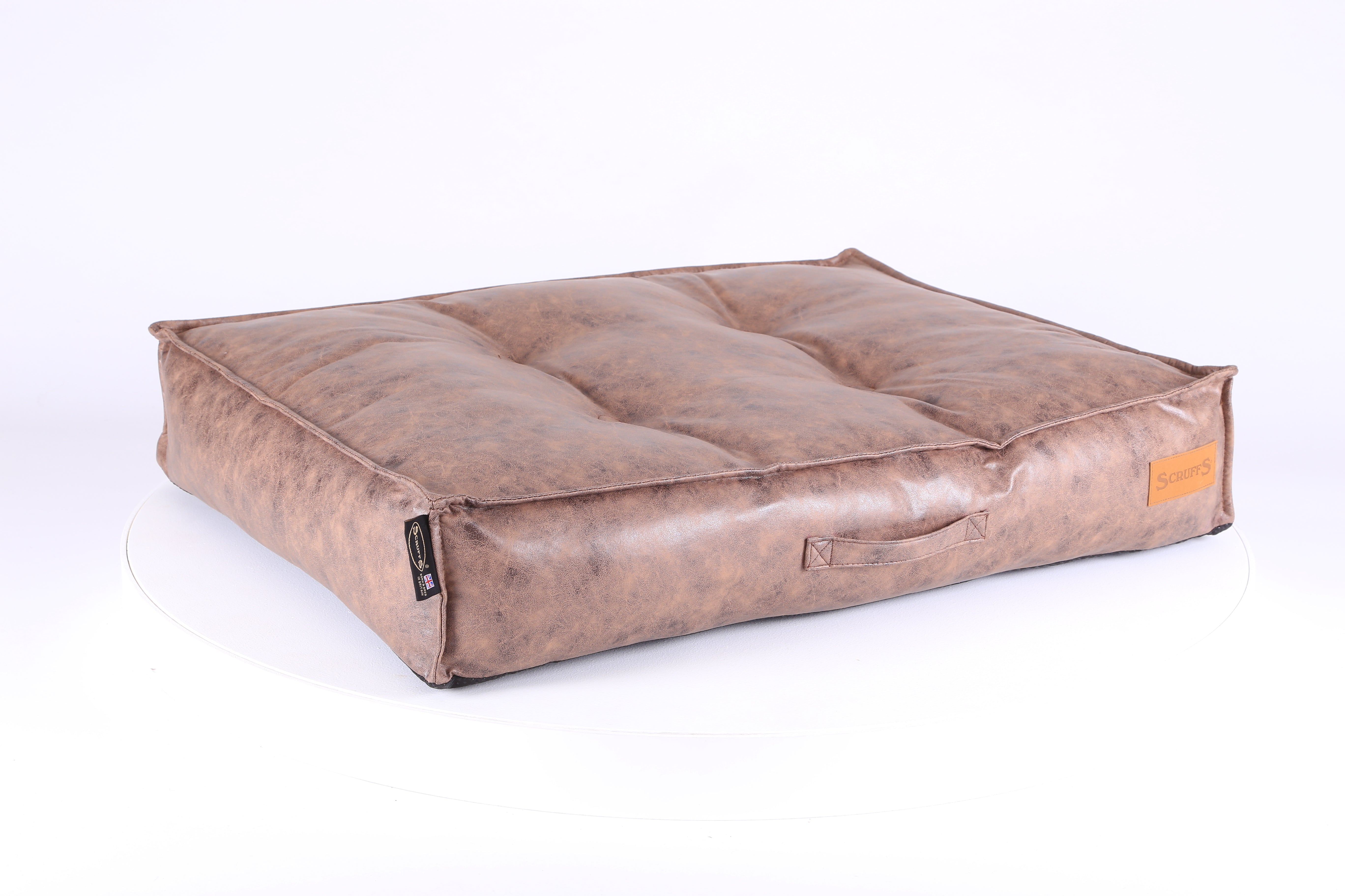 Knightsbridge Mattress - Chocolate Dog Bed Scruffs® 