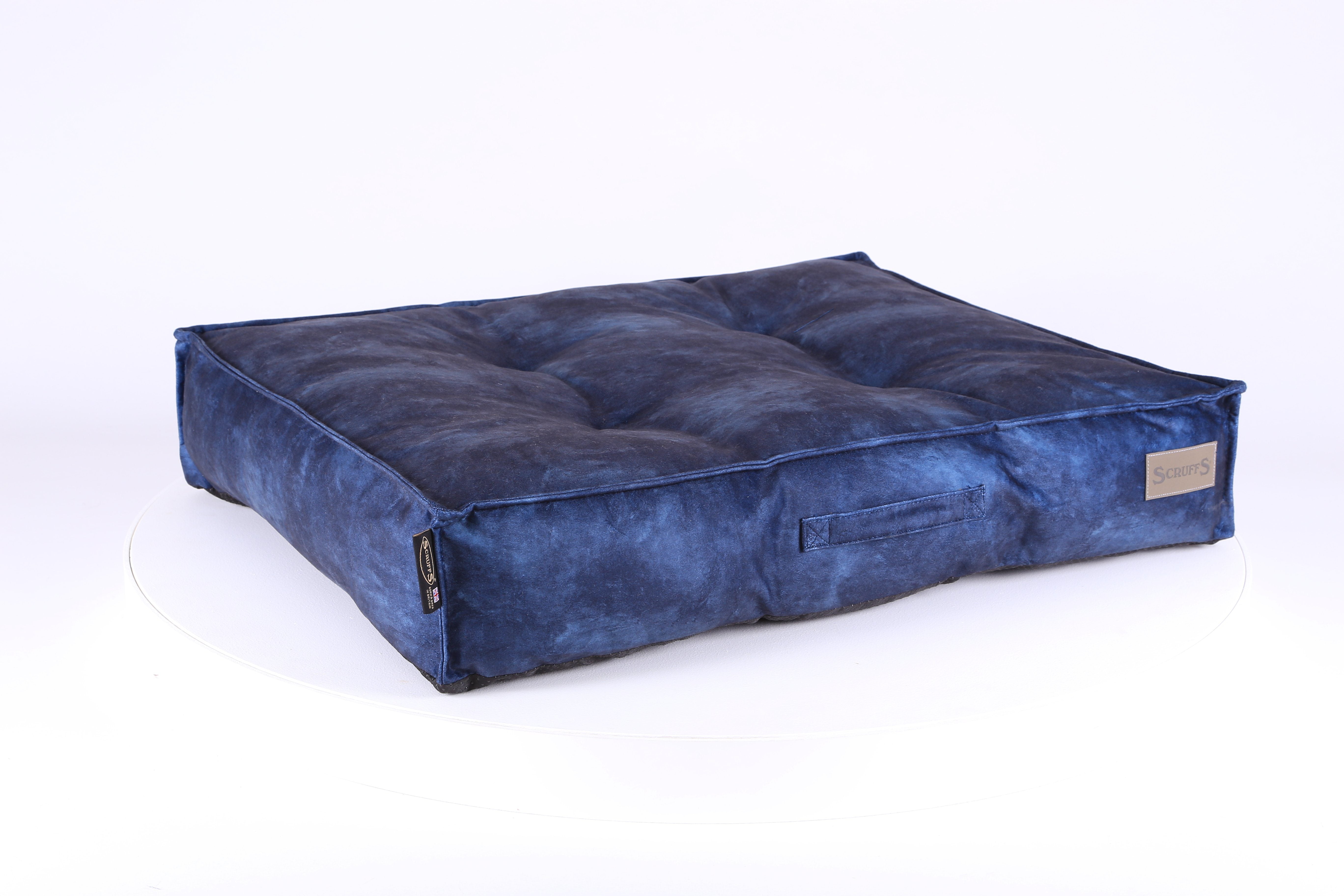 Kensington Mattress - Navy Dog Bed Scruffs® 