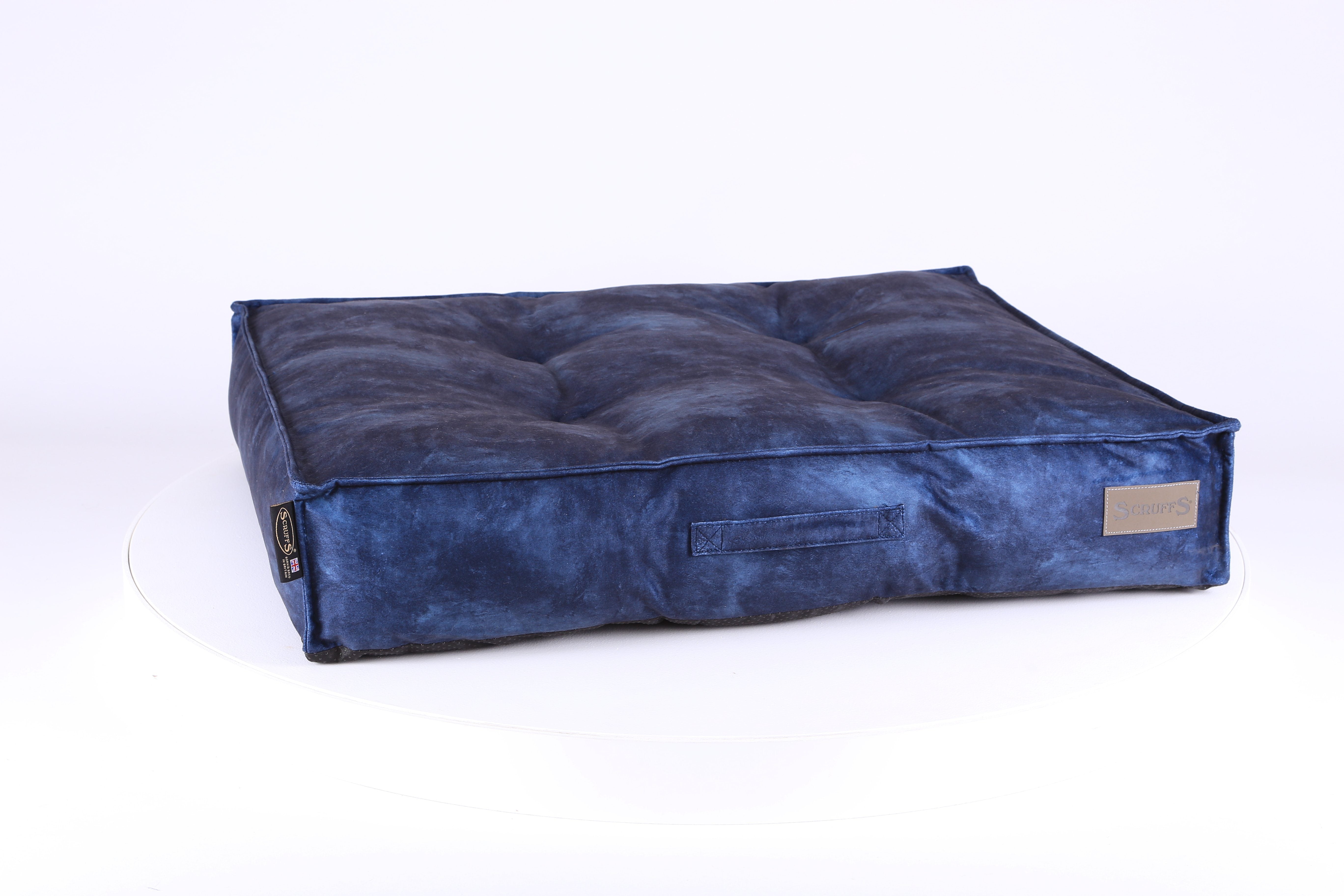 Kensington Mattress - Navy Dog Bed Scruffs® 