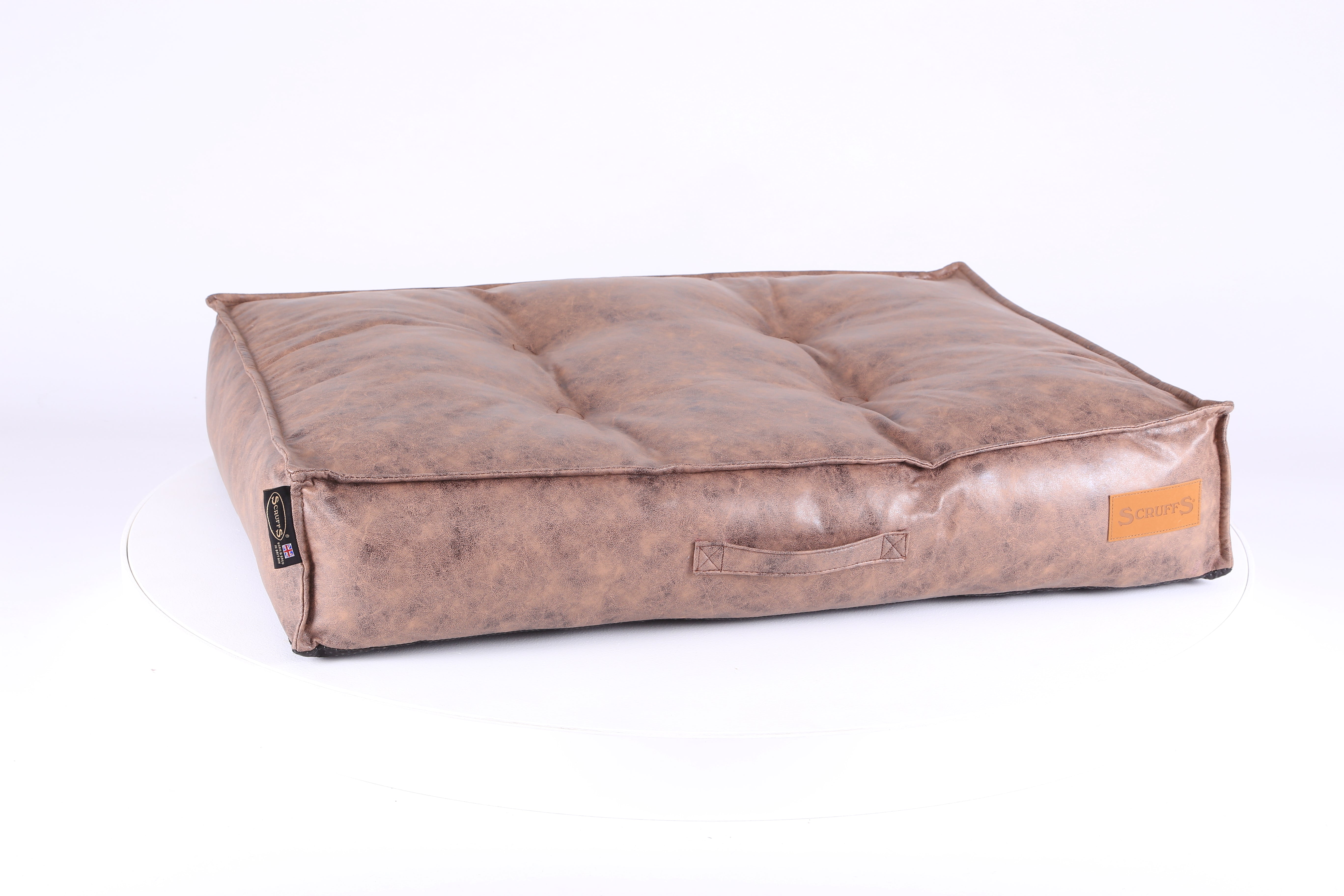 Knightsbridge Mattress - Chocolate Dog Bed Scruffs® 