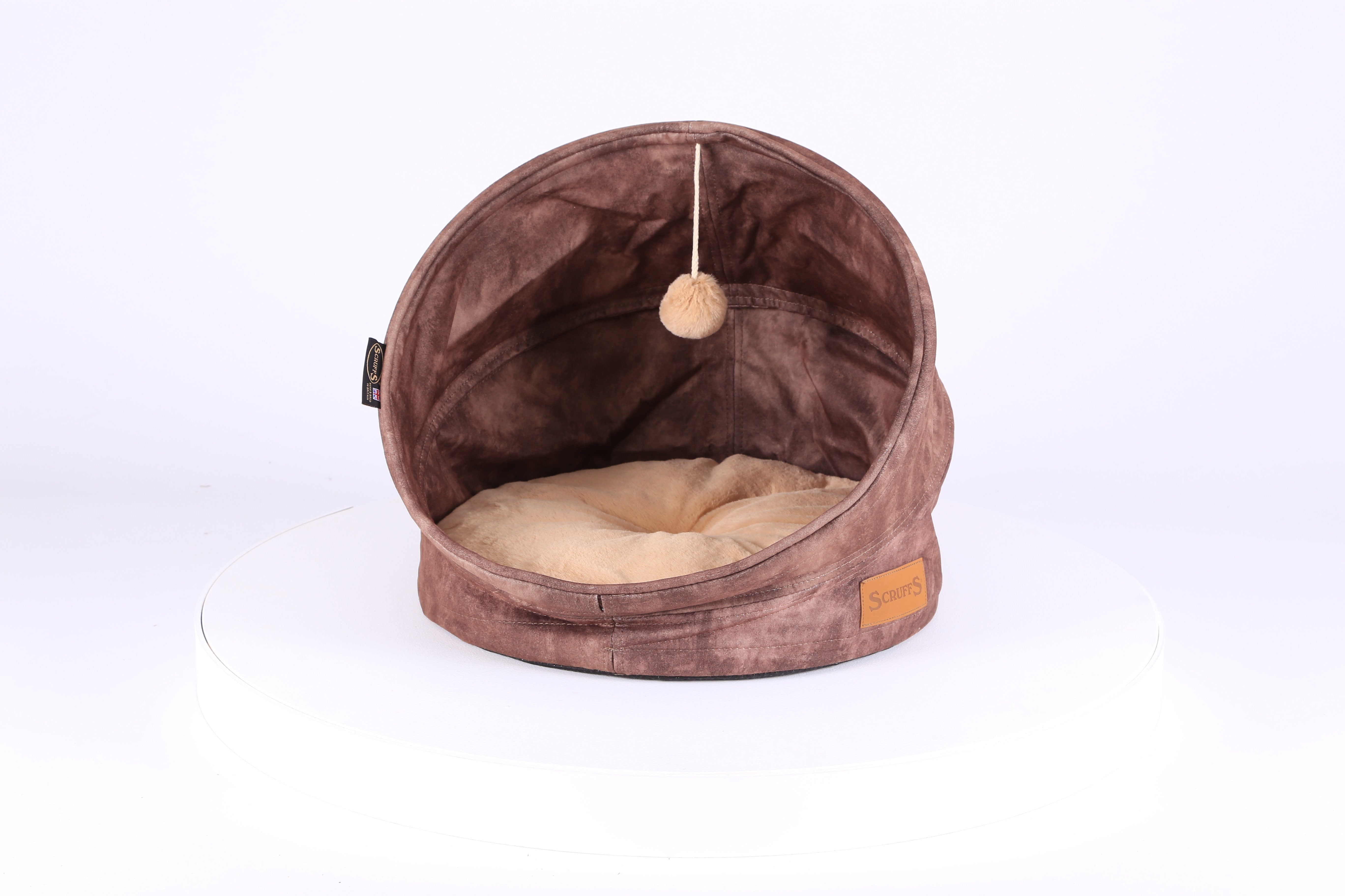 Kensington Cat Bed - Chocolate Cat Bed Scruffs® 