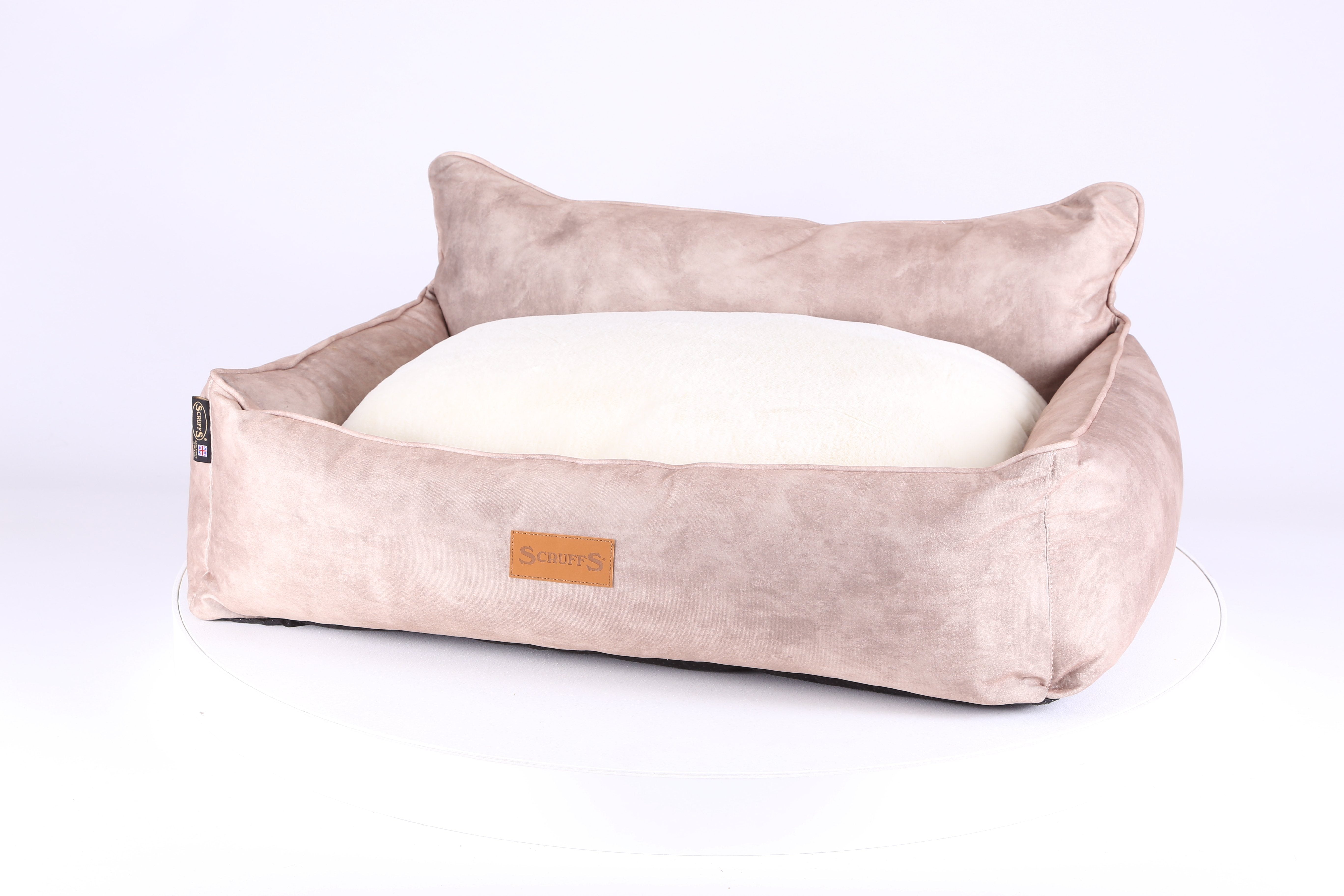 Kensington Box Bed - Cream Dog Bed Scruffs® 