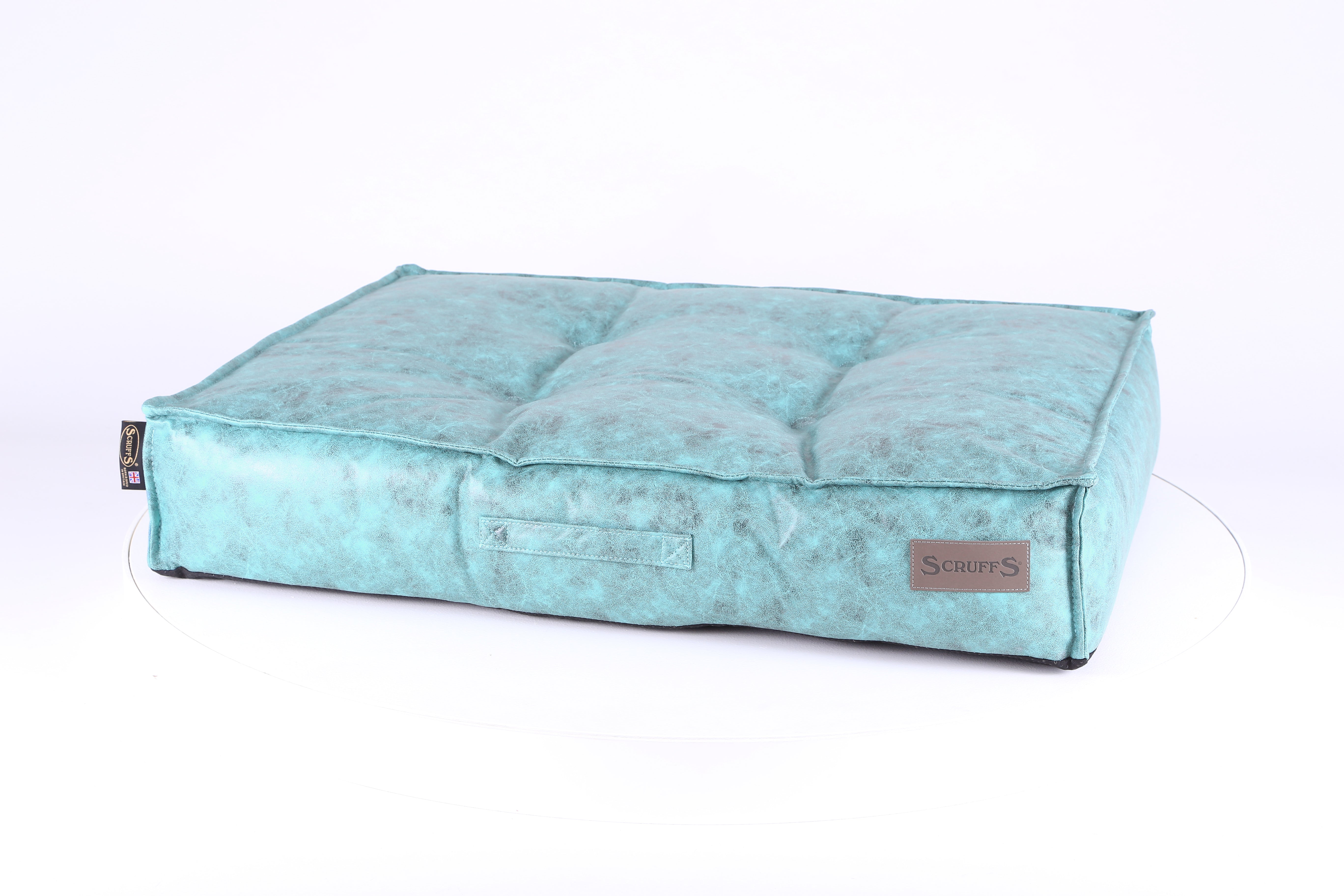 Knightsbridge Mattress - Turquoise Dog Bed Scruffs® 