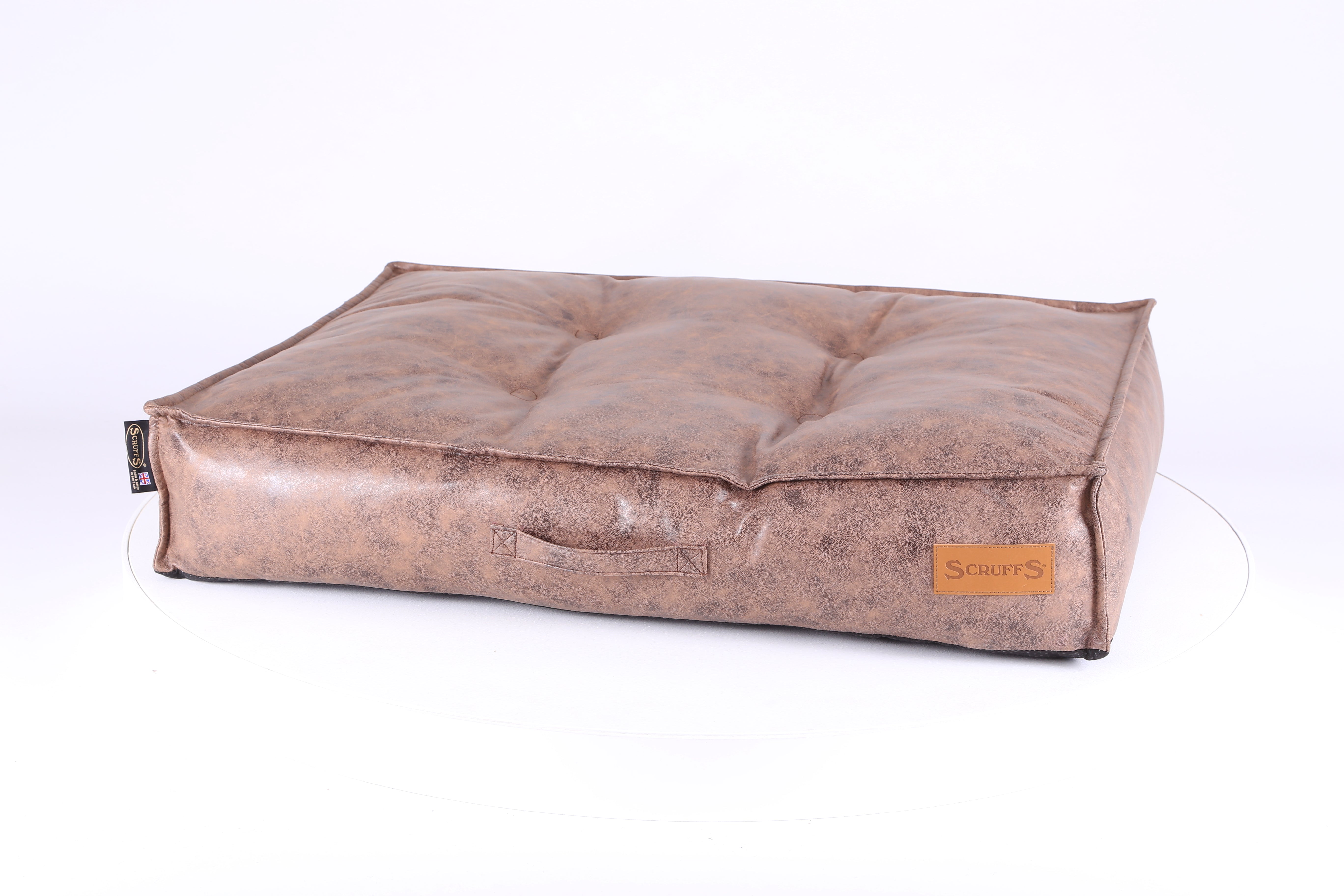 Knightsbridge Mattress - Chocolate Dog Bed Scruffs® 