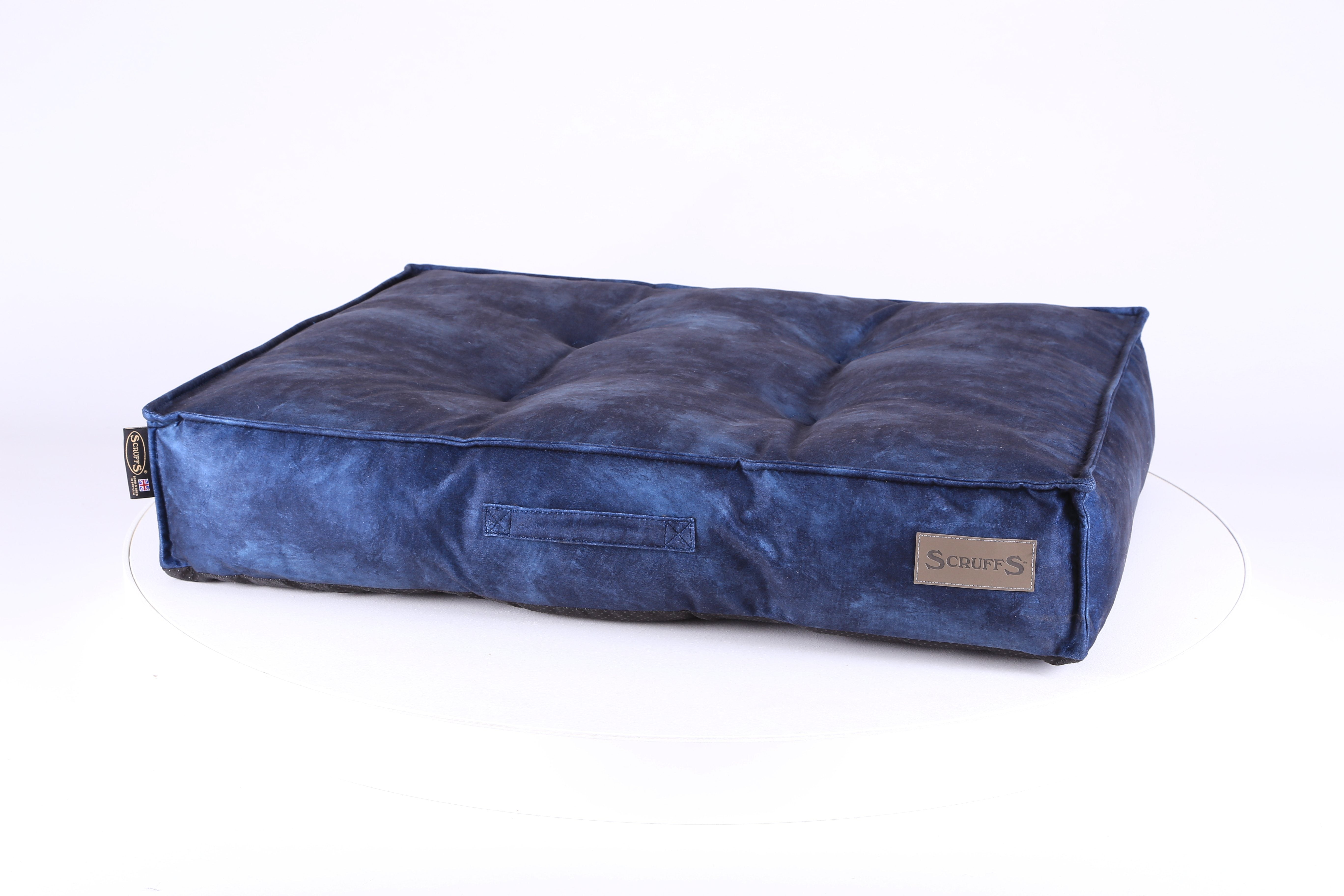 Kensington Mattress - Navy Dog Bed Scruffs® 