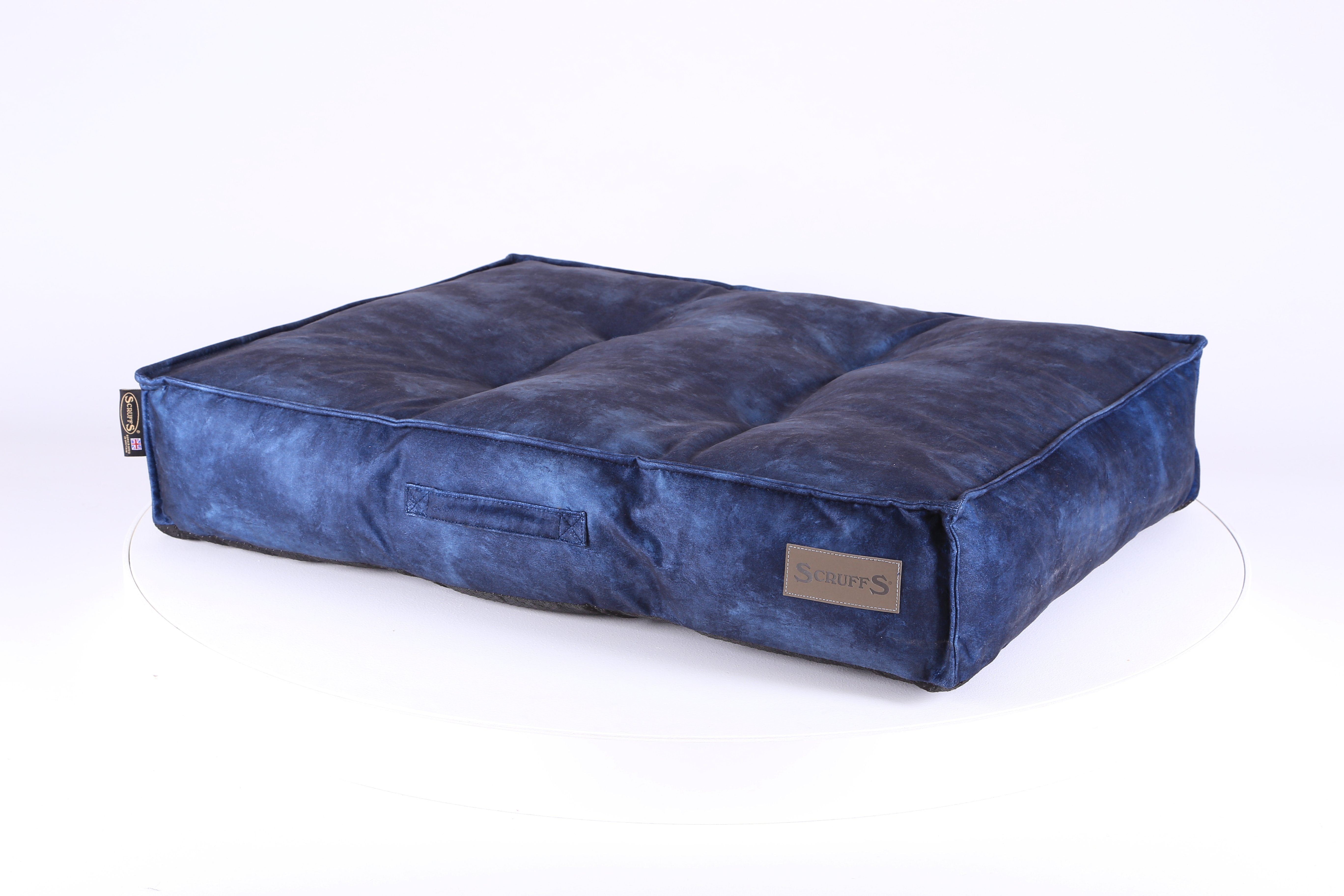 Kensington Mattress - Navy Dog Bed Scruffs® 