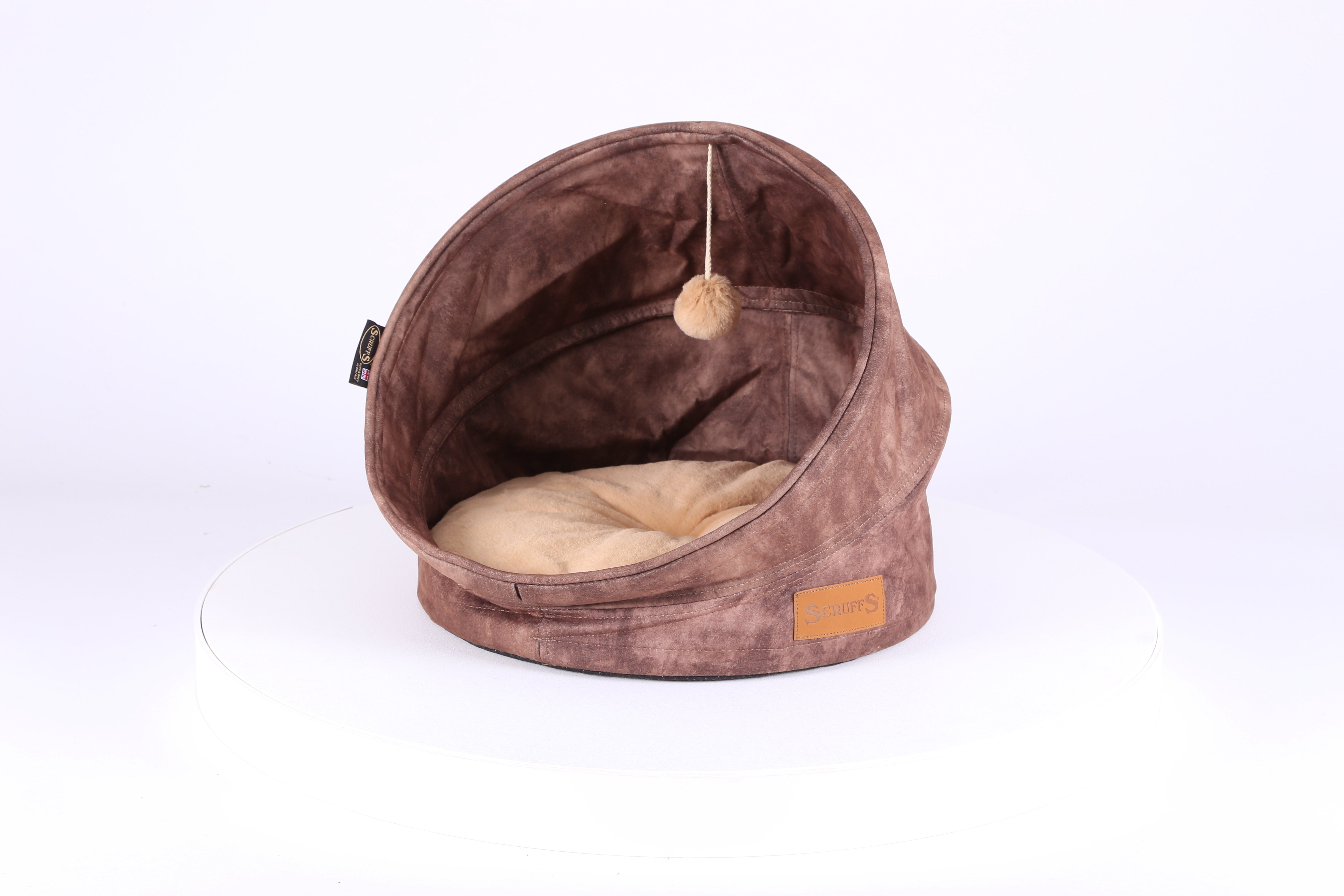 Kensington Cat Bed - Chocolate Cat Bed Scruffs® 