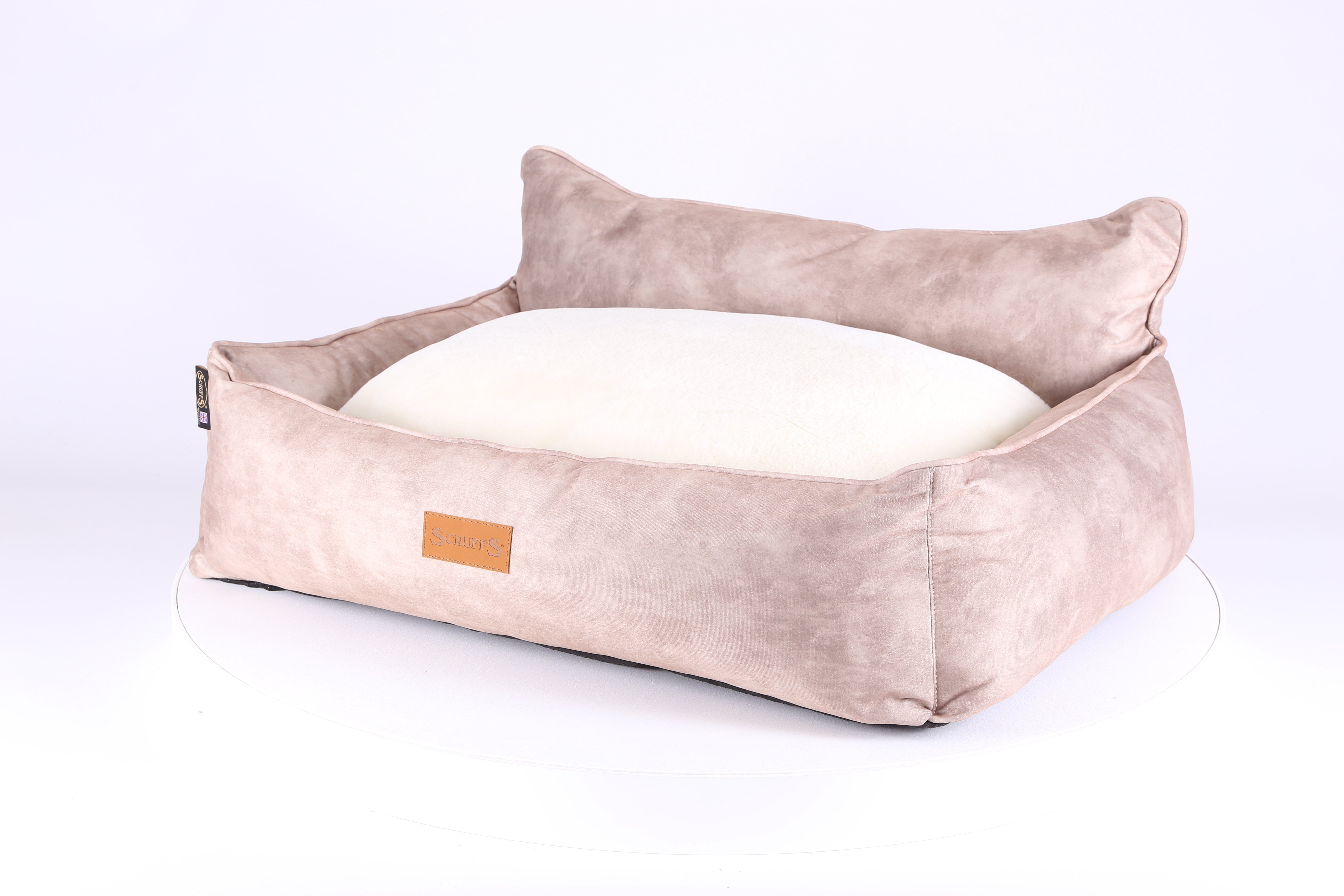 Kensington Box Bed - Cream Dog Bed Scruffs® 