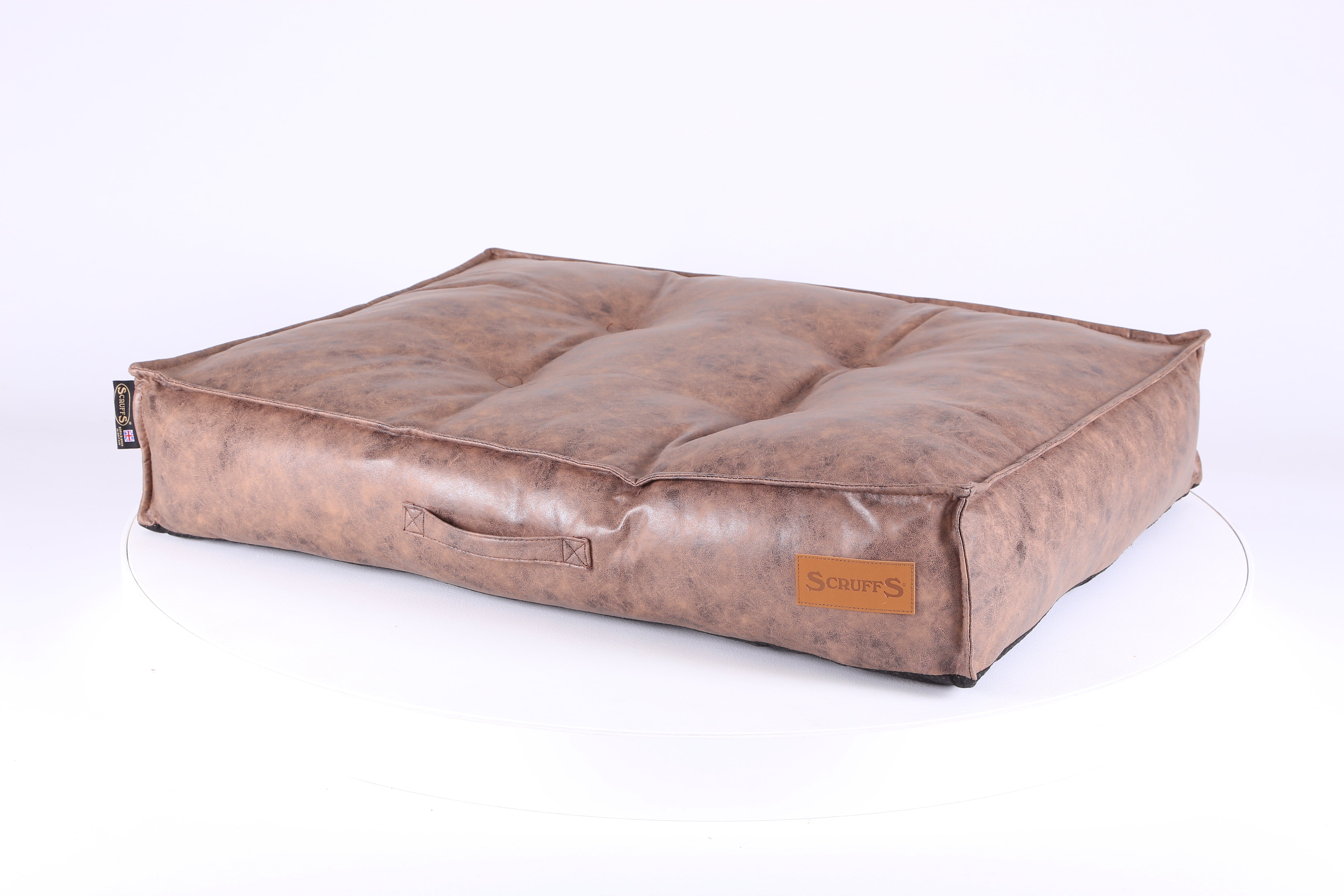 Knightsbridge Mattress - Chocolate Dog Bed Scruffs® 