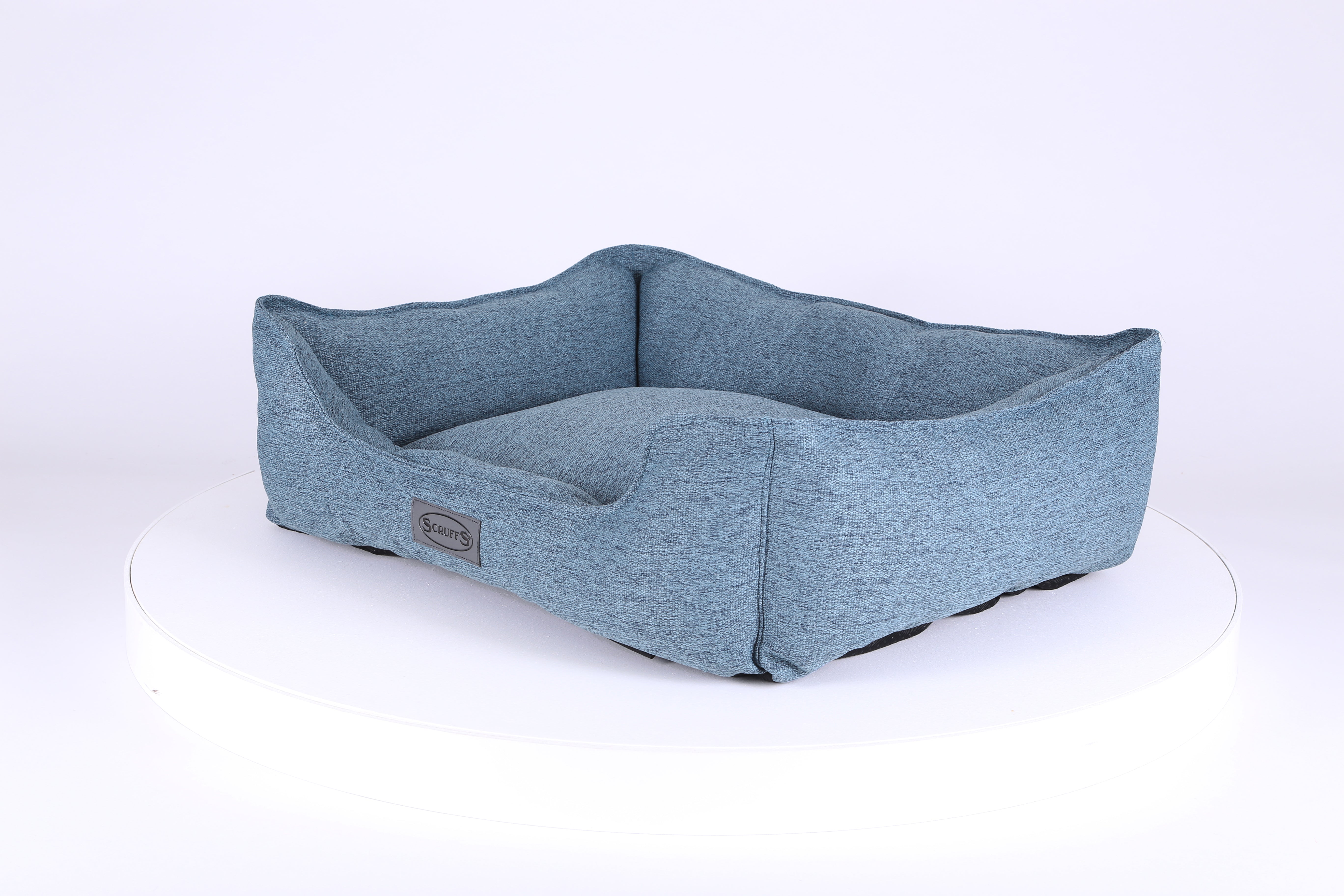 Manhattan Box Bed - Denim Blue Dog Bed Scruffs® 