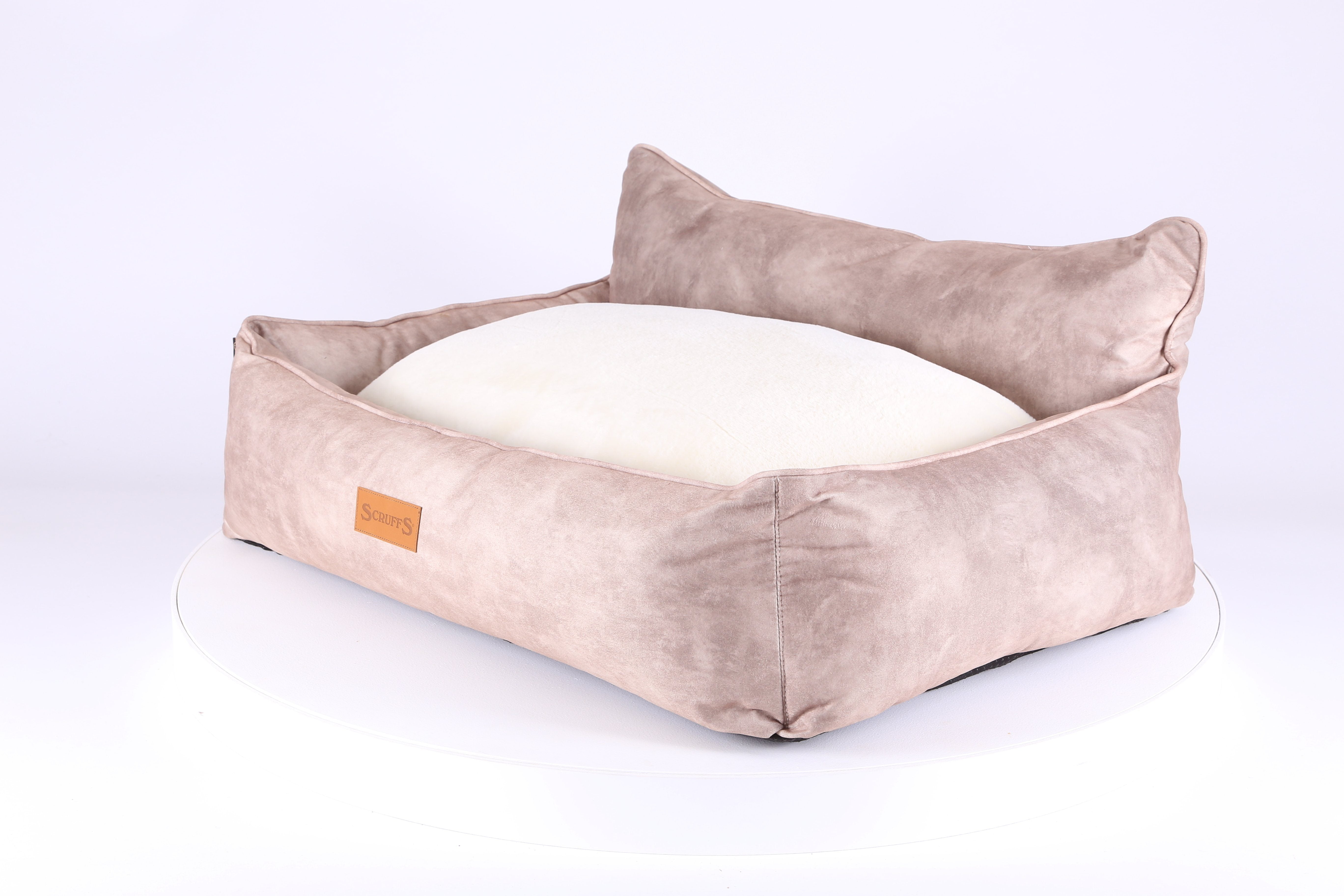 Kensington Box Bed - Cream Dog Bed Scruffs® 